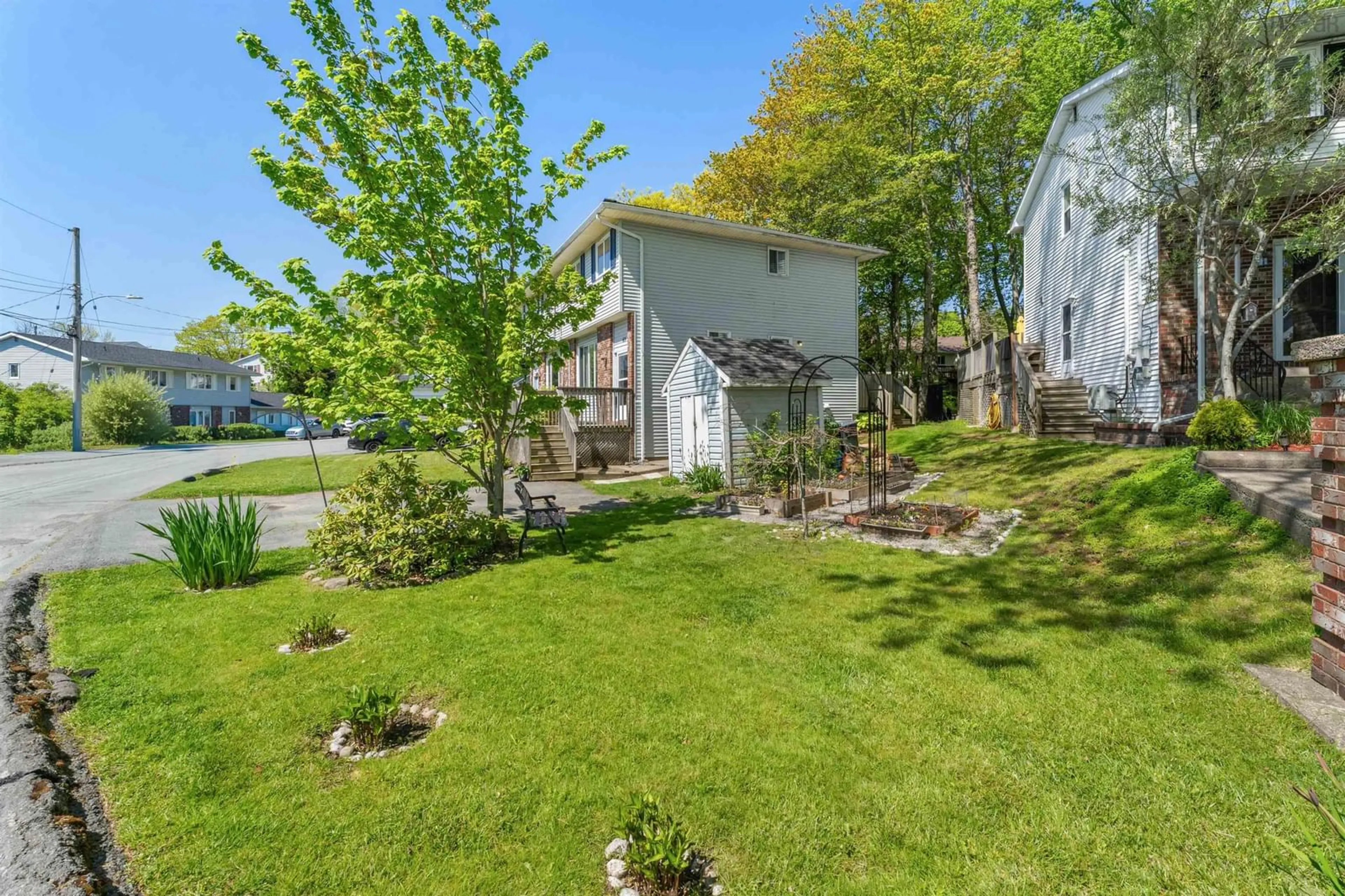 Patio, water/lake/river/ocean view for 65 Wynn Castle Dr, Lower Sackville Nova Scotia B4E 2H3