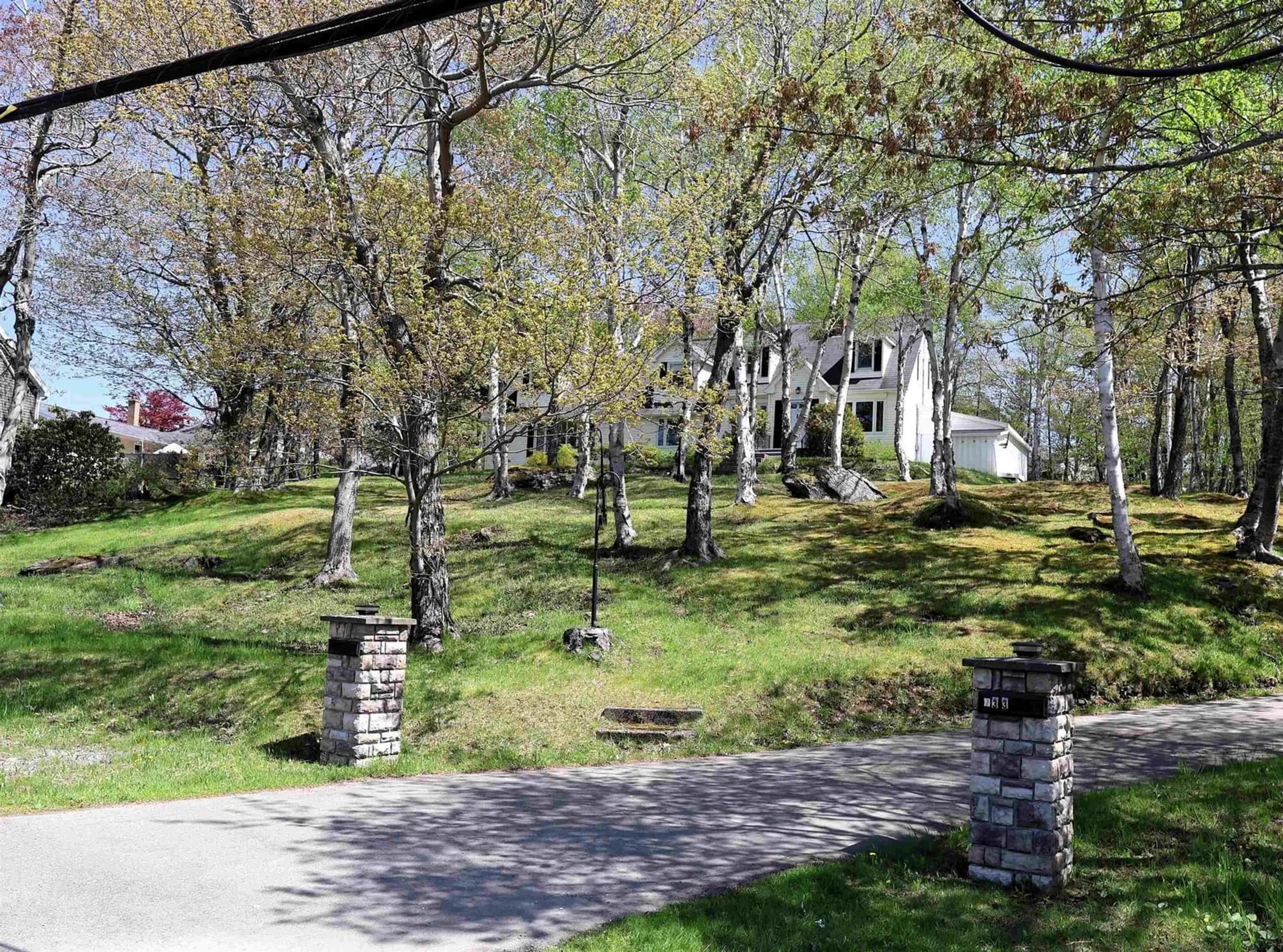 A pic from outside/outdoor area/front of a property/back of a property/a pic from drone, street for 733 Kings Rd, Sydney Nova Scotia B1S 1C2
