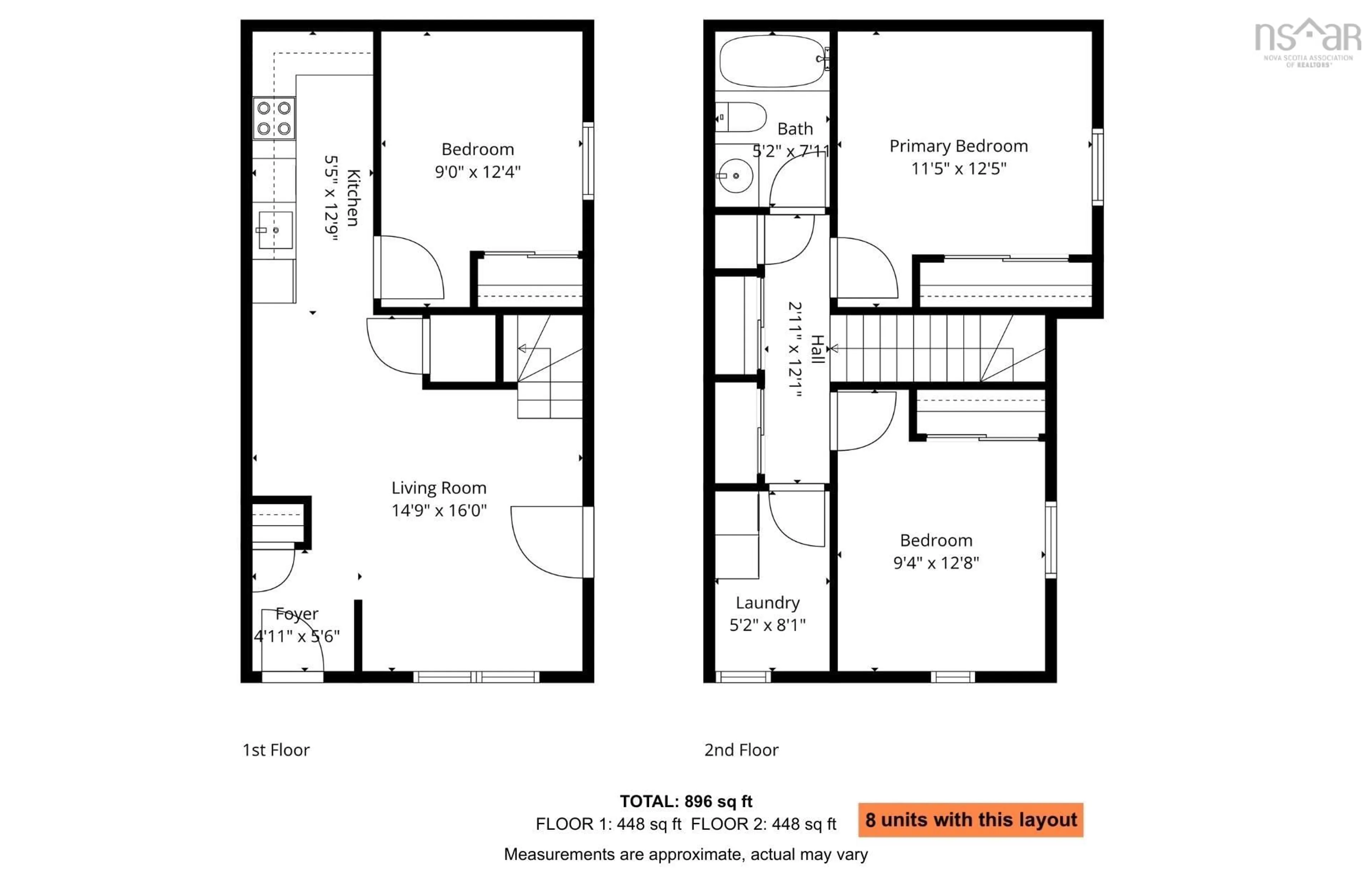 Floor plan for 84, 86, 88 Church St, Antigonish Nova Scotia B2G 2E1
