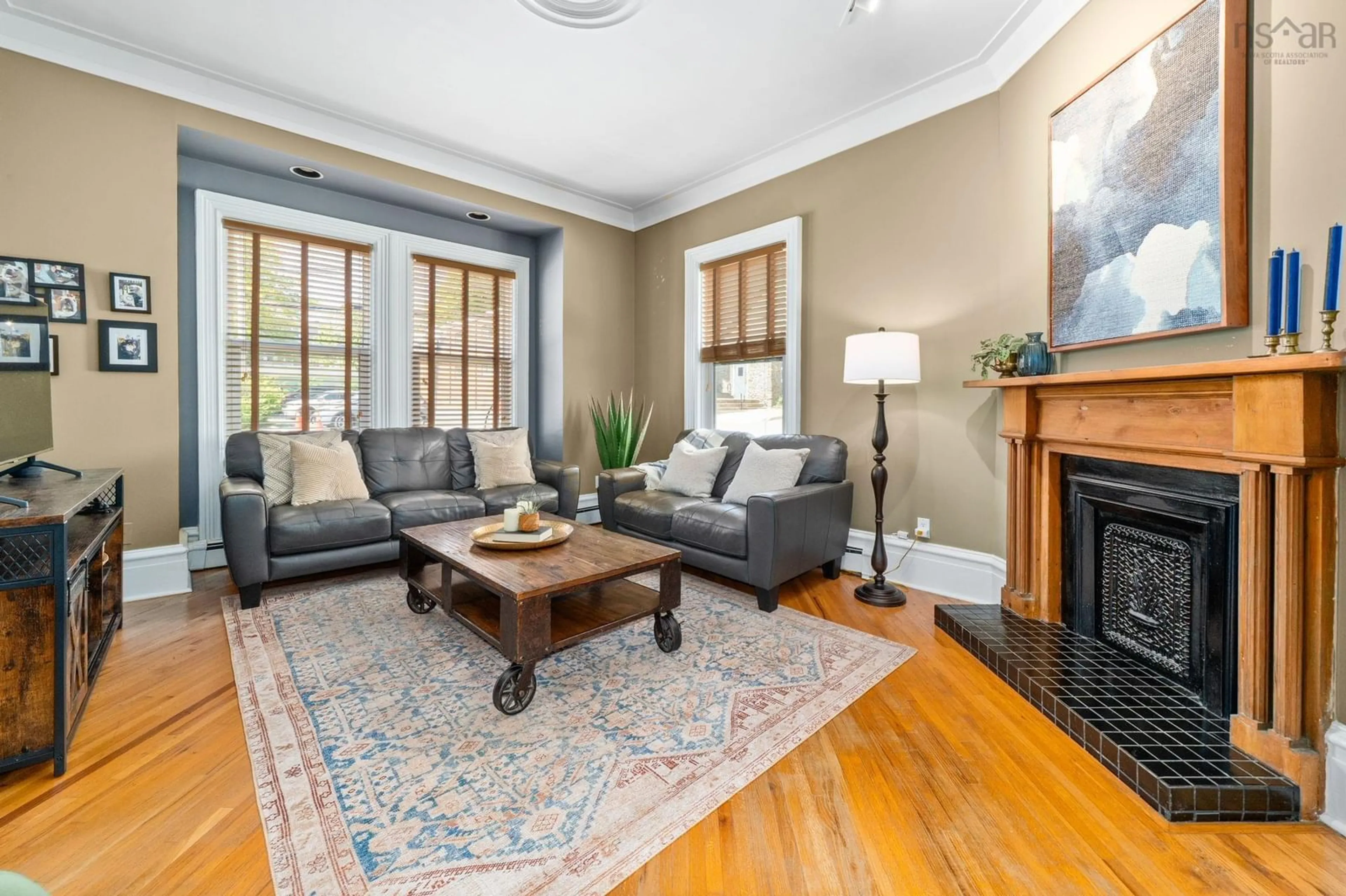 Living room with furniture, unknown for 16 Victoria Rd, Dartmouth Nova Scotia B2Y 2V6