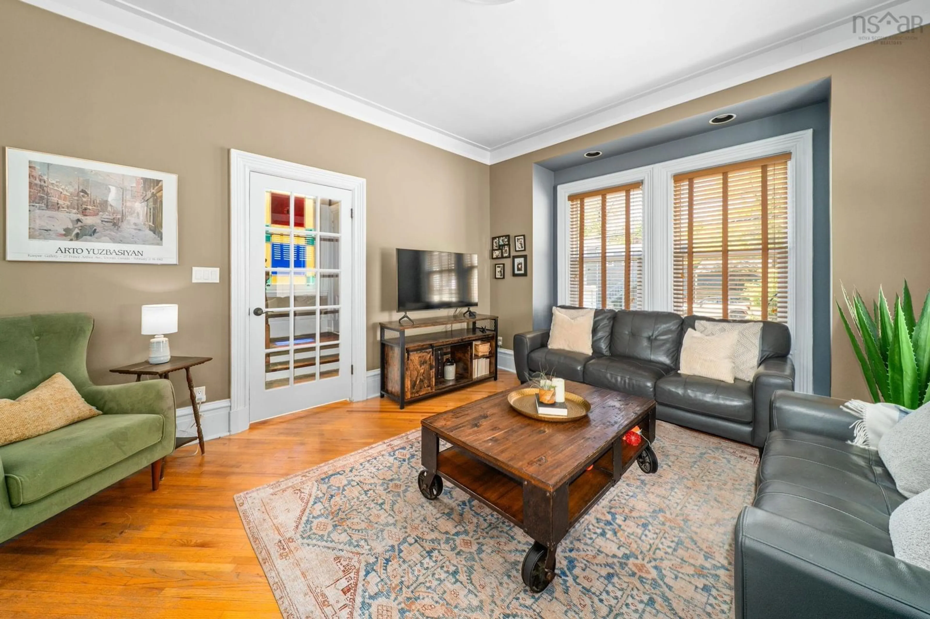 Living room with furniture, unknown for 16 Victoria Rd, Dartmouth Nova Scotia B2Y 2V6