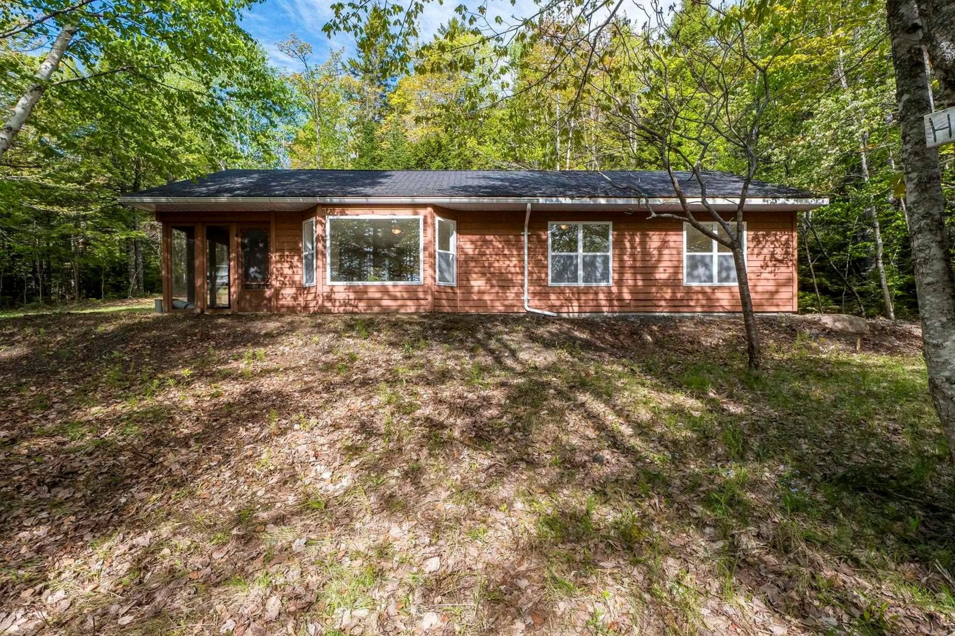 Home with brick exterior material, forest/trees view for 285 Chalet Drive, Vaughan Nova Scotia B0N 2T0
