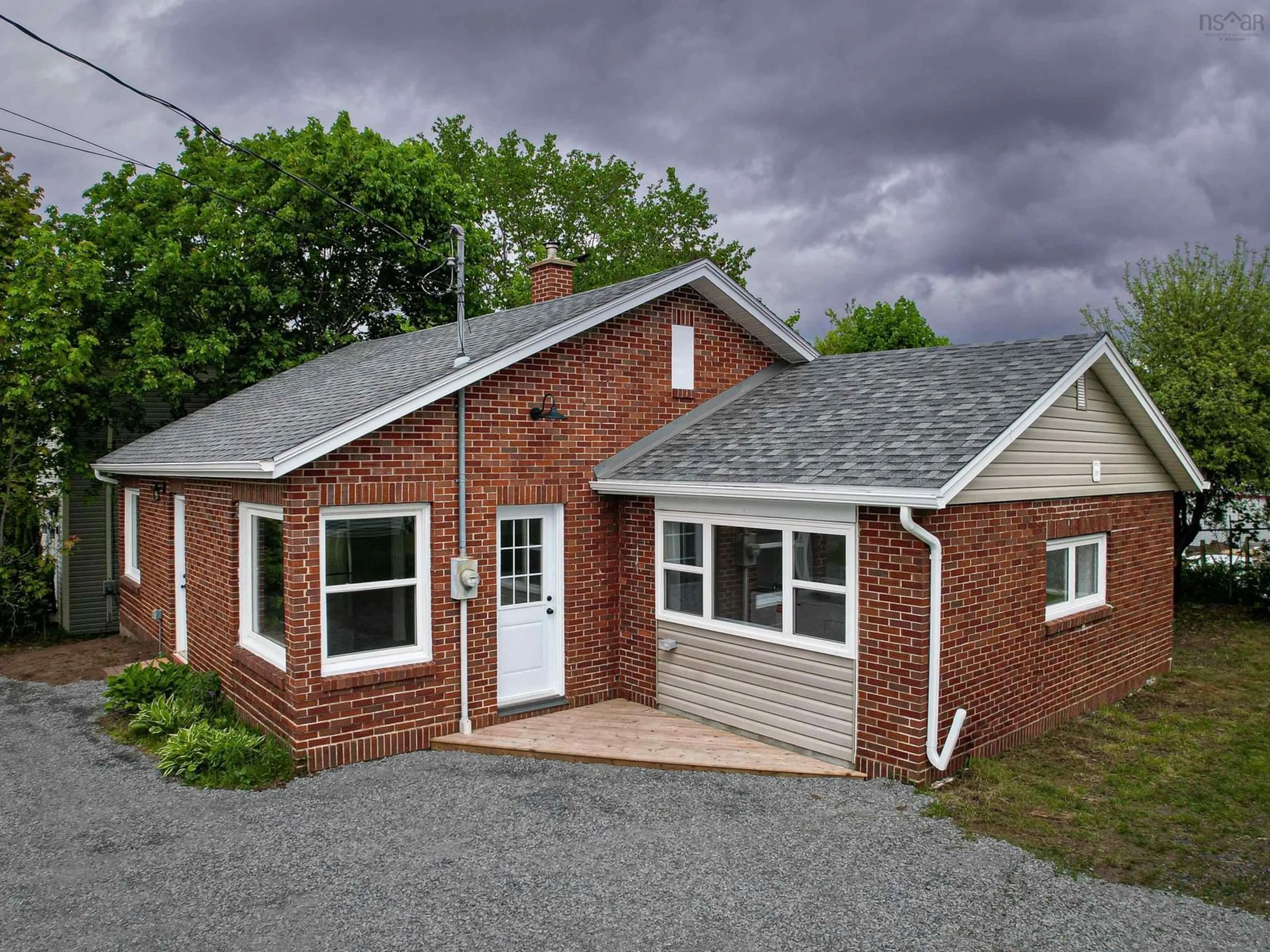 Home with brick exterior material, building for 4 Conley Rd, Shubenacadie Nova Scotia B0N 2H0