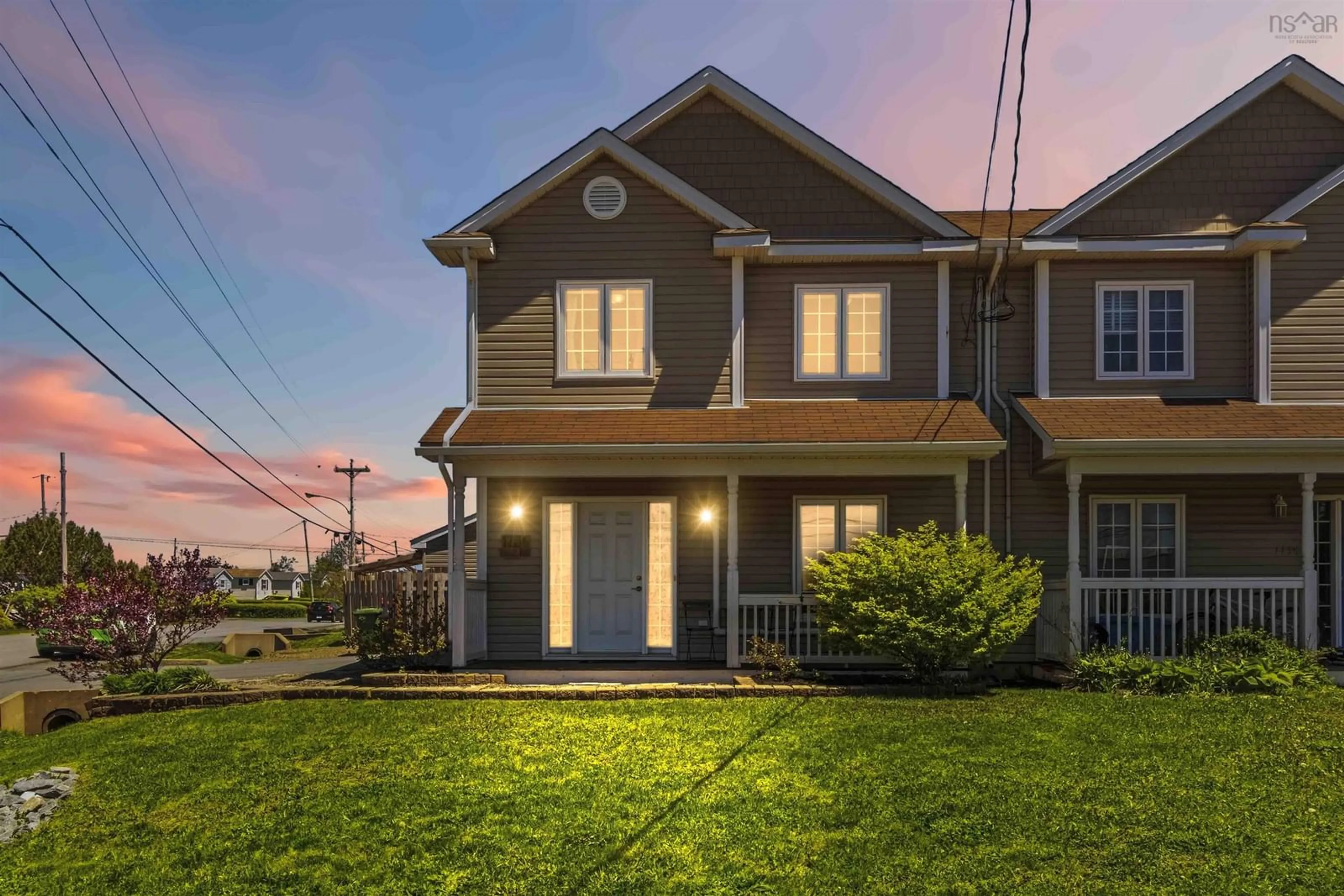 Home with vinyl exterior material, street for 1736 Caldwell Rd, Eastern Passage Nova Scotia B3G 1C6