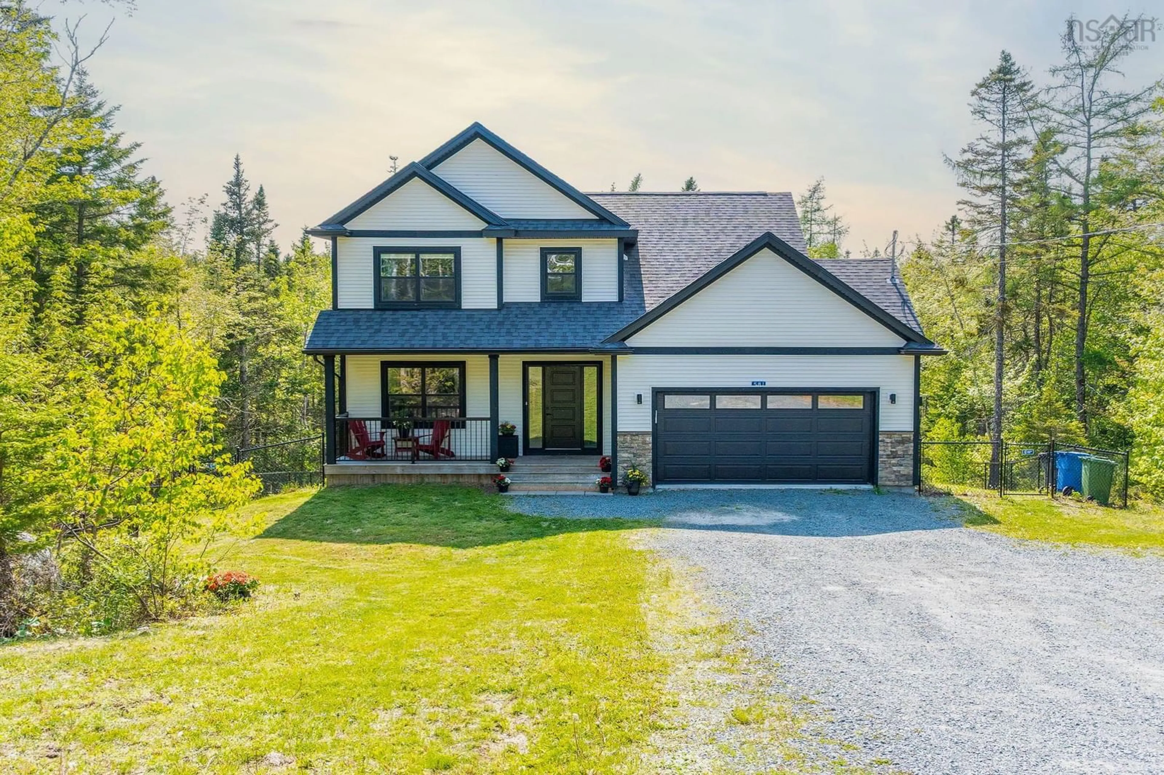 A pic from outside/outdoor area/front of a property/back of a property/a pic from drone, street for 581 Wisteria Lane, Upper Tantallon Nova Scotia B3Z 0T5
