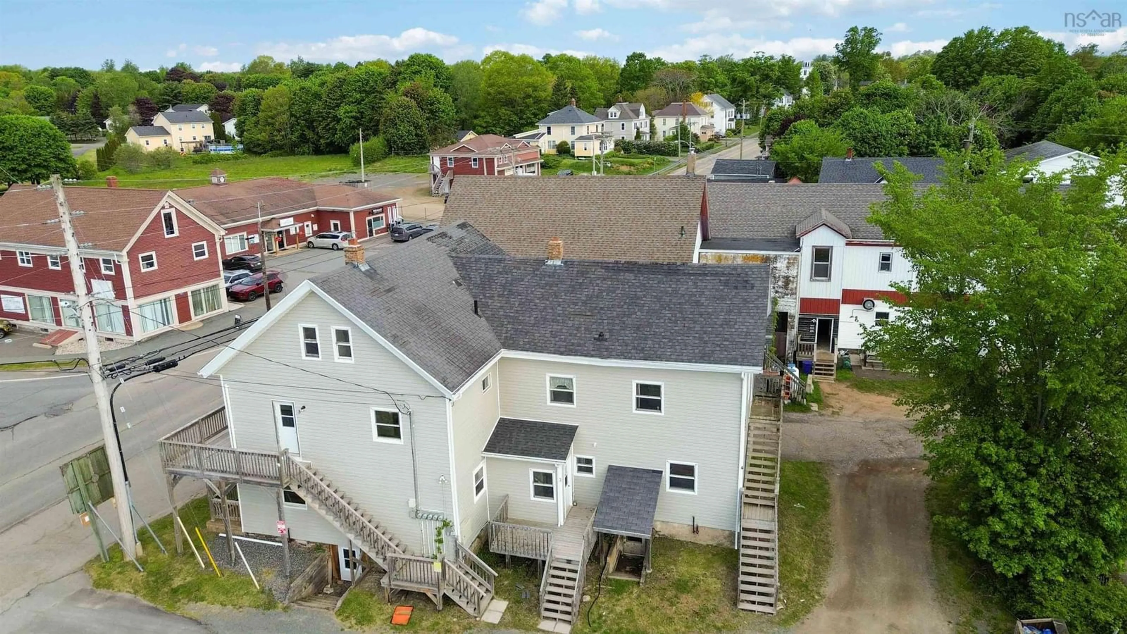 A pic from outside/outdoor area/front of a property/back of a property/a pic from drone, building for 960 358 Hwy, Port Williams Nova Scotia B0P 1T0