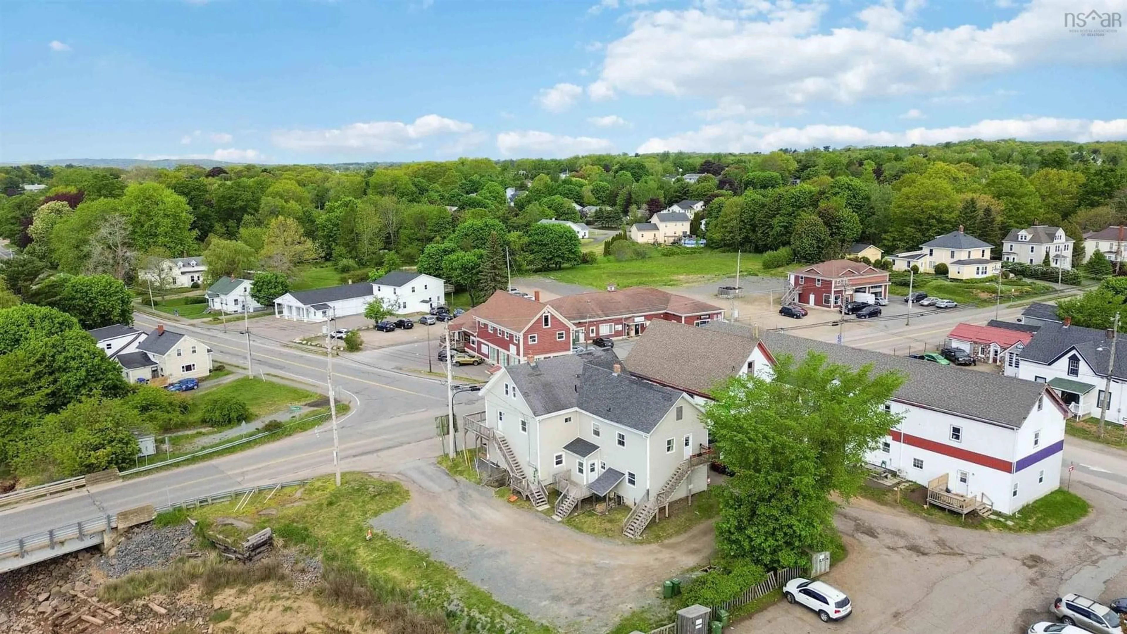 A pic from outside/outdoor area/front of a property/back of a property/a pic from drone, street for 960 358 Hwy, Port Williams Nova Scotia B0P 1T0