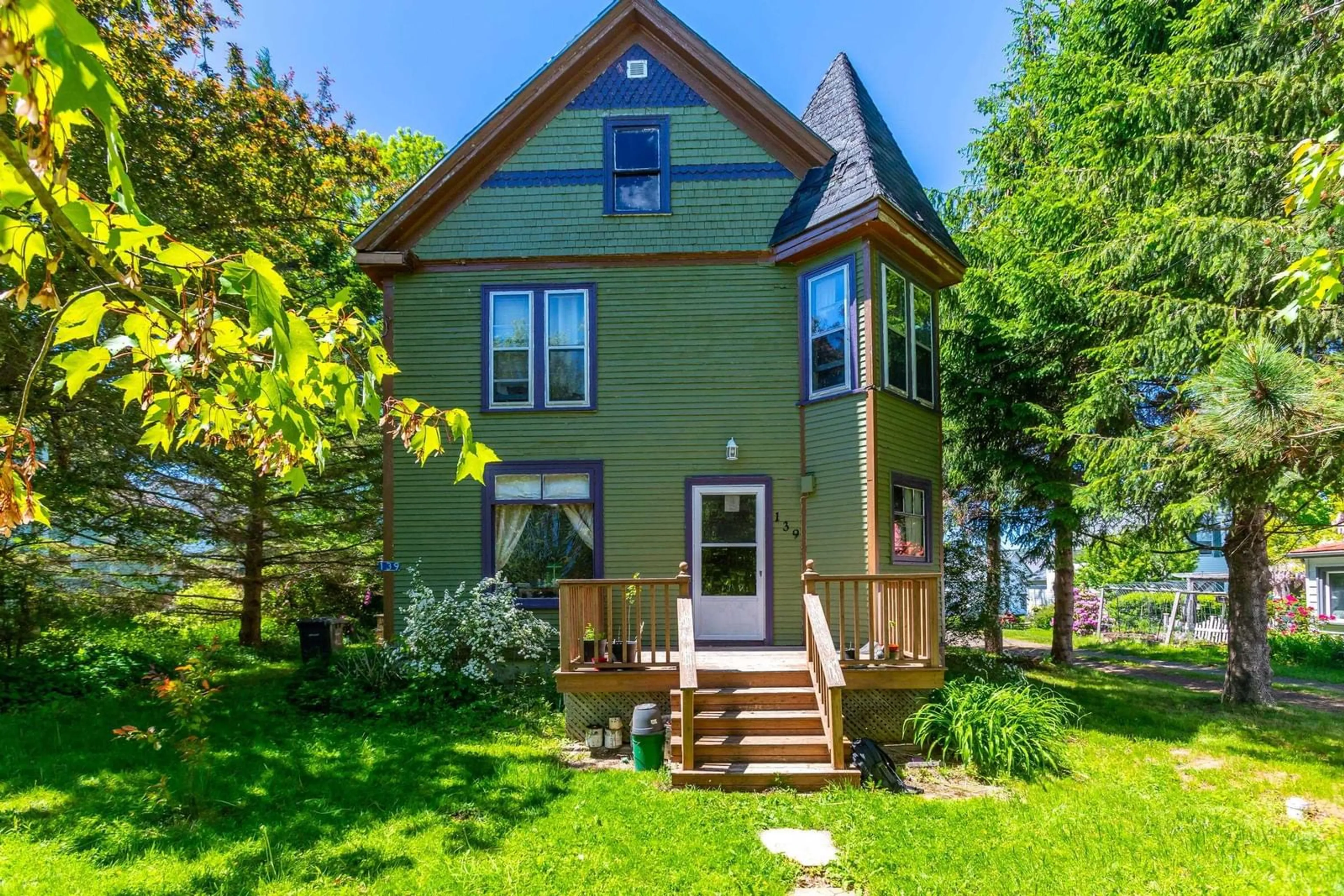 Home with vinyl exterior material, street for 139 South St, Carleton Corner Nova Scotia B0S 1C0