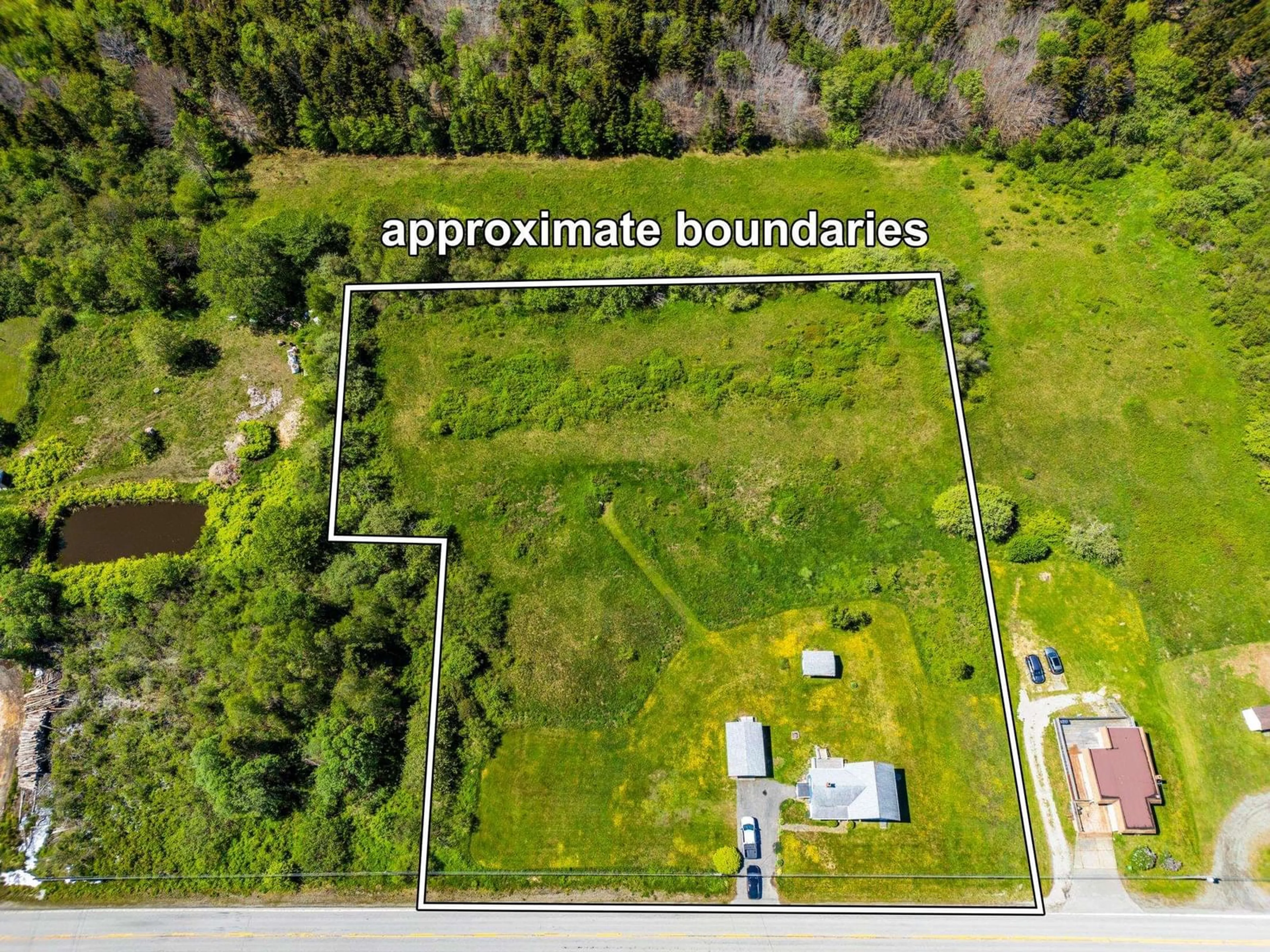 A pic from outside/outdoor area/front of a property/back of a property/a pic from drone, building for 546 Little Brook Road, Little Brook Station Nova Scotia B0W 1M0