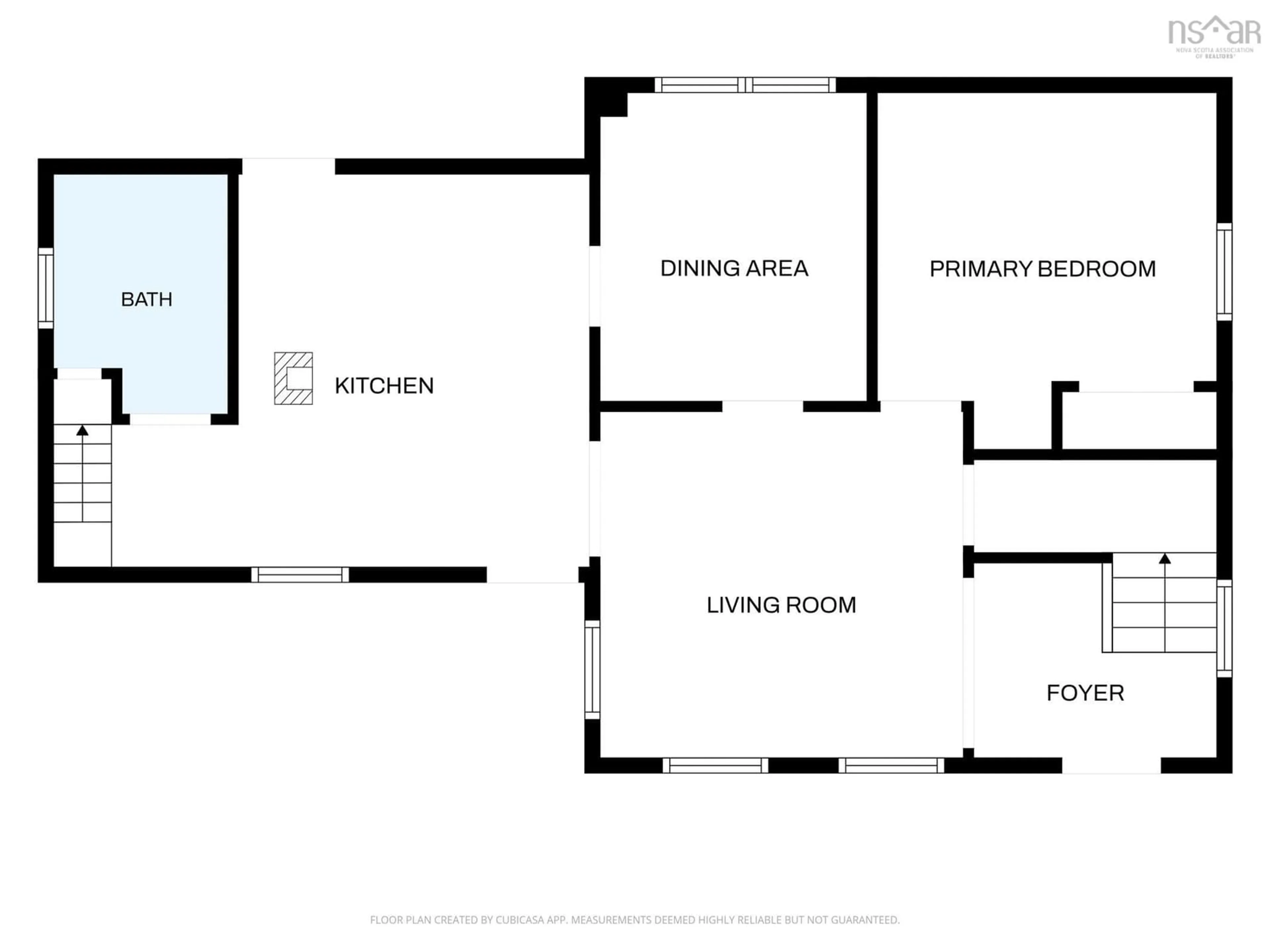 Floor plan for 546 Little Brook Road, Little Brook Station Nova Scotia B0W 1M0