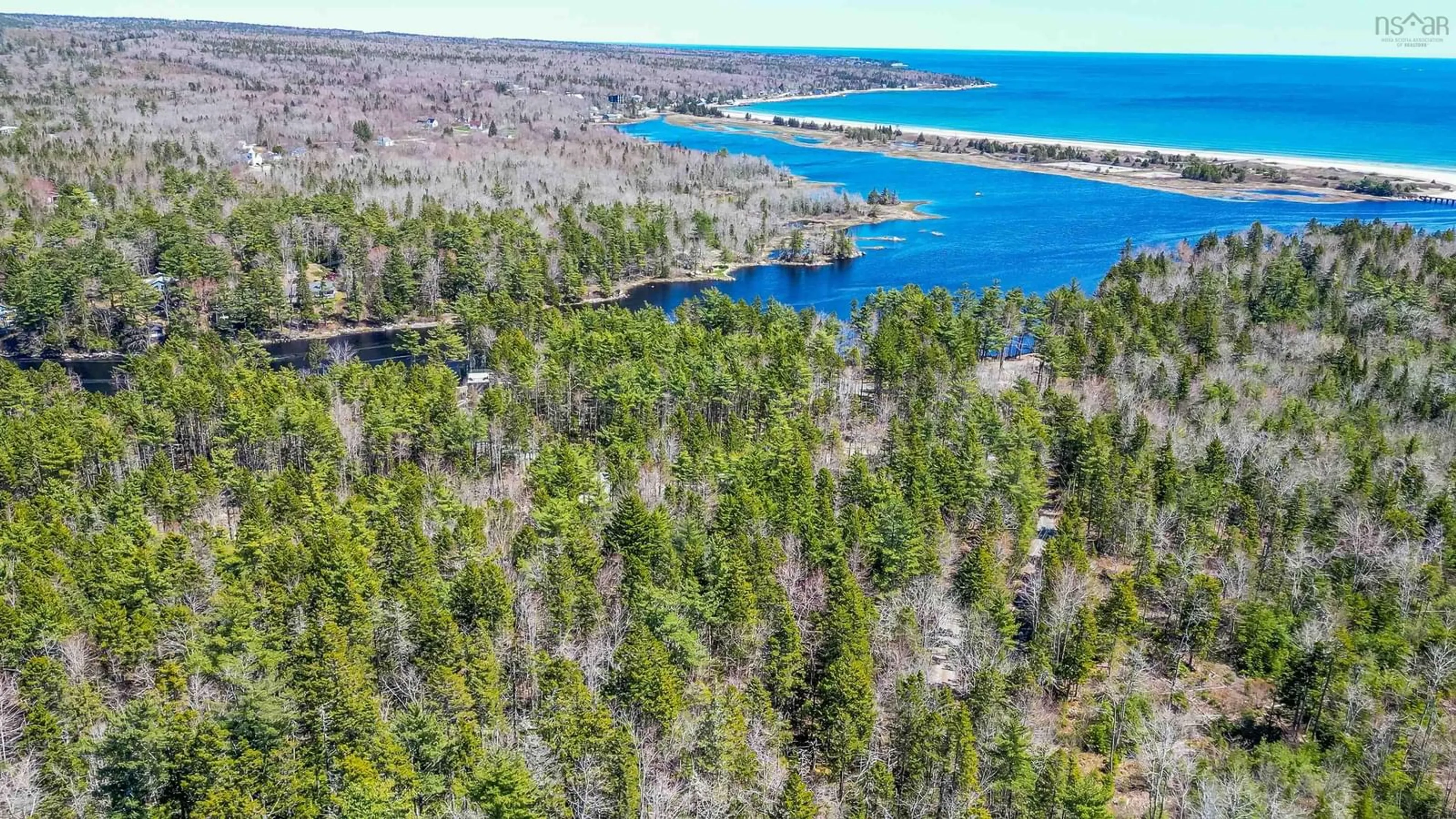 A pic from outside/outdoor area/front of a property/back of a property/a pic from drone, water/lake/river/ocean view for Lot 6 Lavender Cove Rd, Port Mouton Nova Scotia B0T 1T0