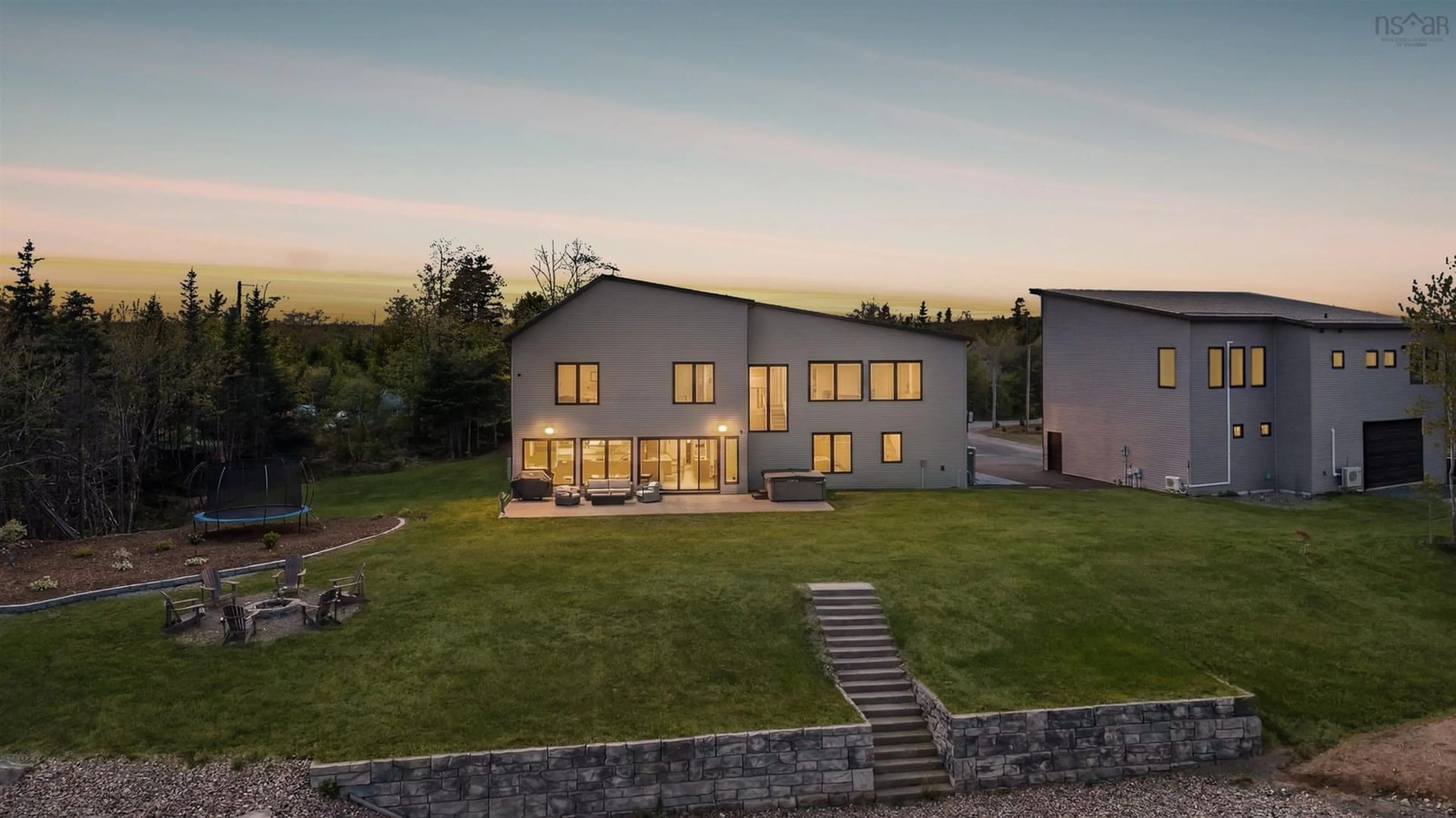 A pic from outside/outdoor area/front of a property/back of a property/a pic from drone, unknown for 420 Greyowl Dr, Middle Porters Lake Nova Scotia B3E 0B6