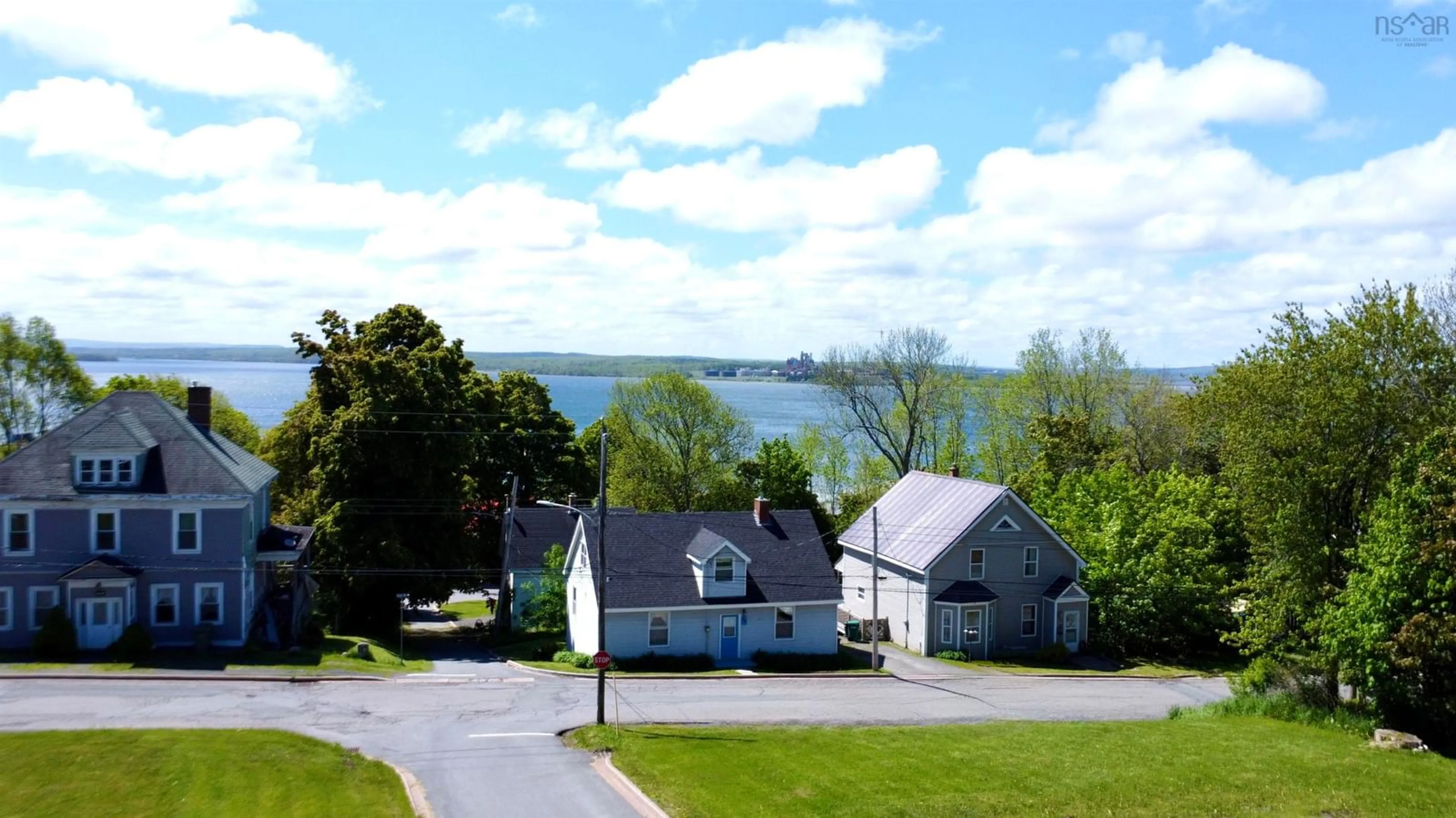 A pic from outside/outdoor area/front of a property/back of a property/a pic from drone, water/lake/river/ocean view for High Street, Pictou, Ns #143, Pictou Nova Scotia B0K 1H0