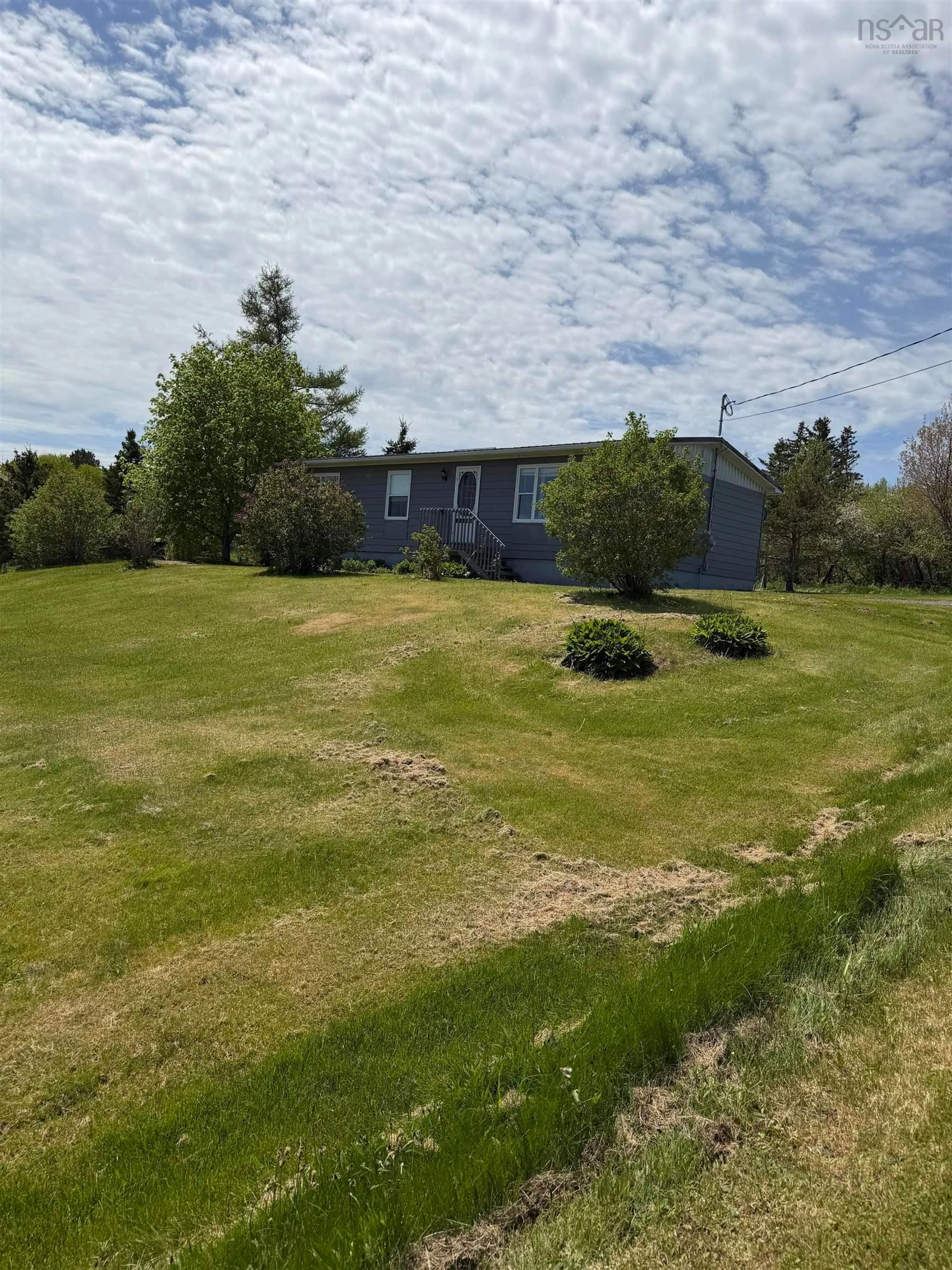 A pic from outside/outdoor area/front of a property/back of a property/a pic from drone, unknown for 1645 Highway 245 North Grant   B2g 2l1, North Grant Nova Scotia B2G 2L1