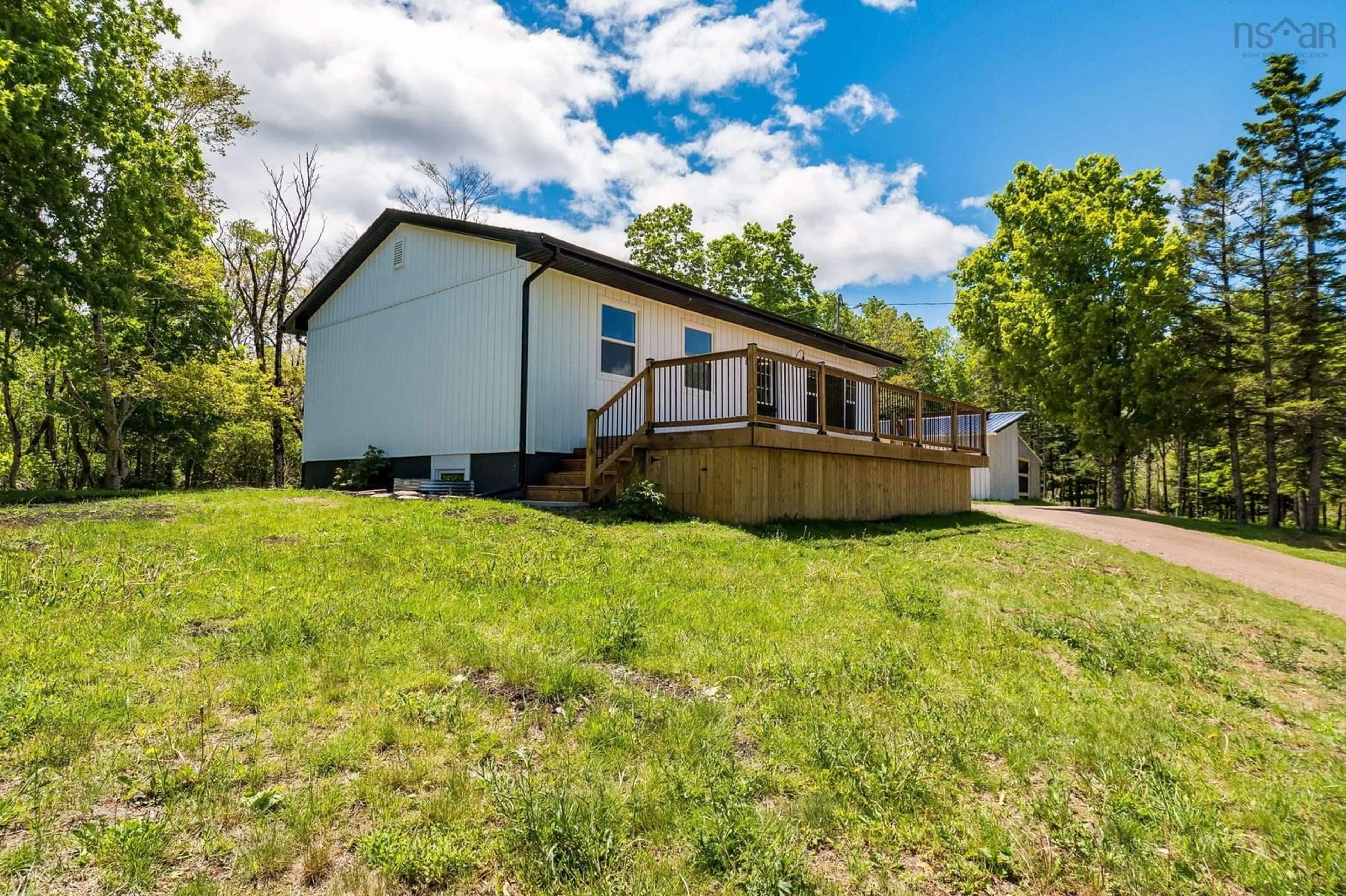 A pic from outside/outdoor area/front of a property/back of a property/a pic from drone, unknown for 67 Welch Rd, Forest Hill Nova Scotia B4P 2R1