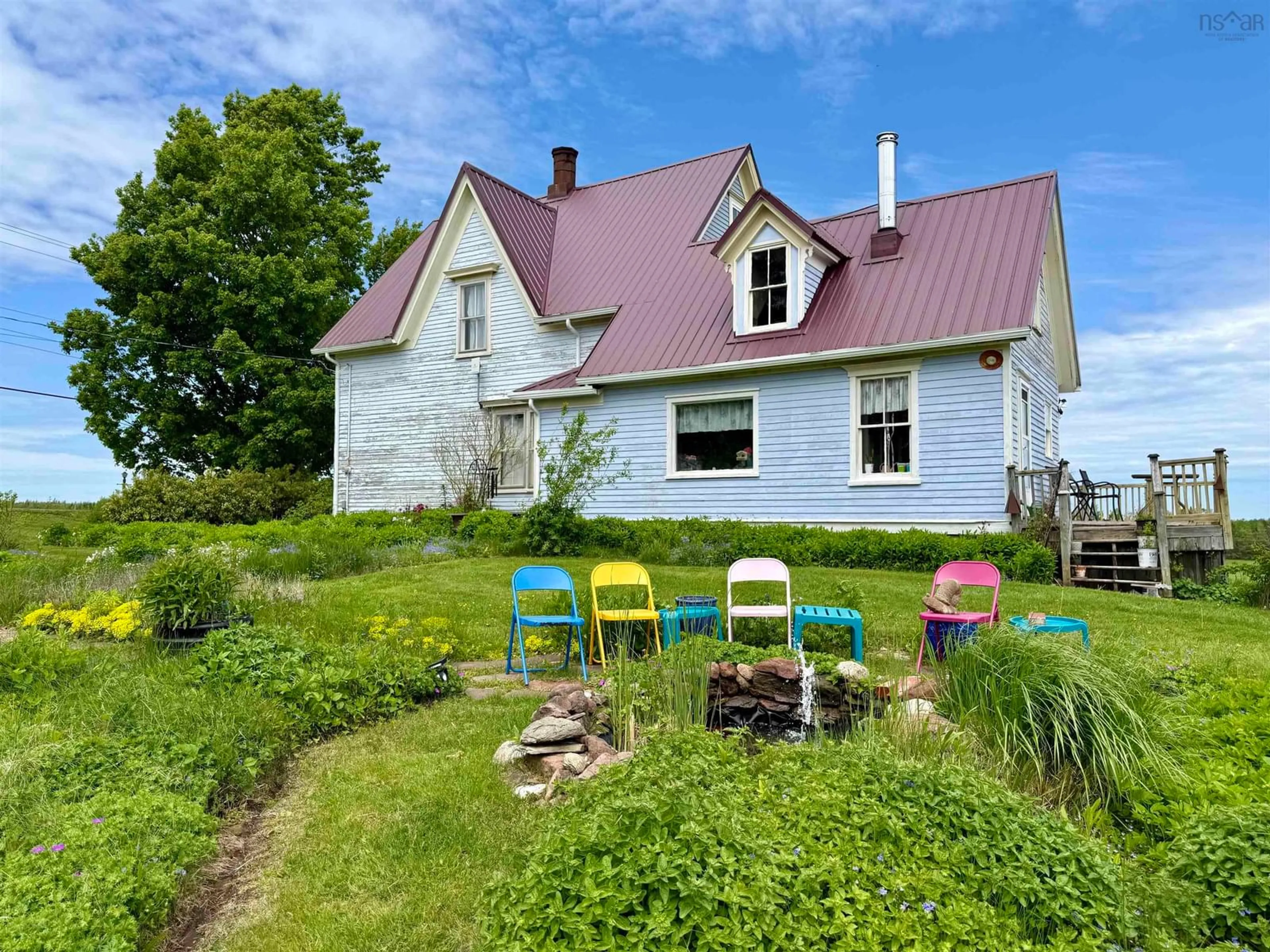 A pic from outside/outdoor area/front of a property/back of a property/a pic from drone, street for 756 Shinimicas Rd, Lower Shinimicas Nova Scotia B4H 3Y2