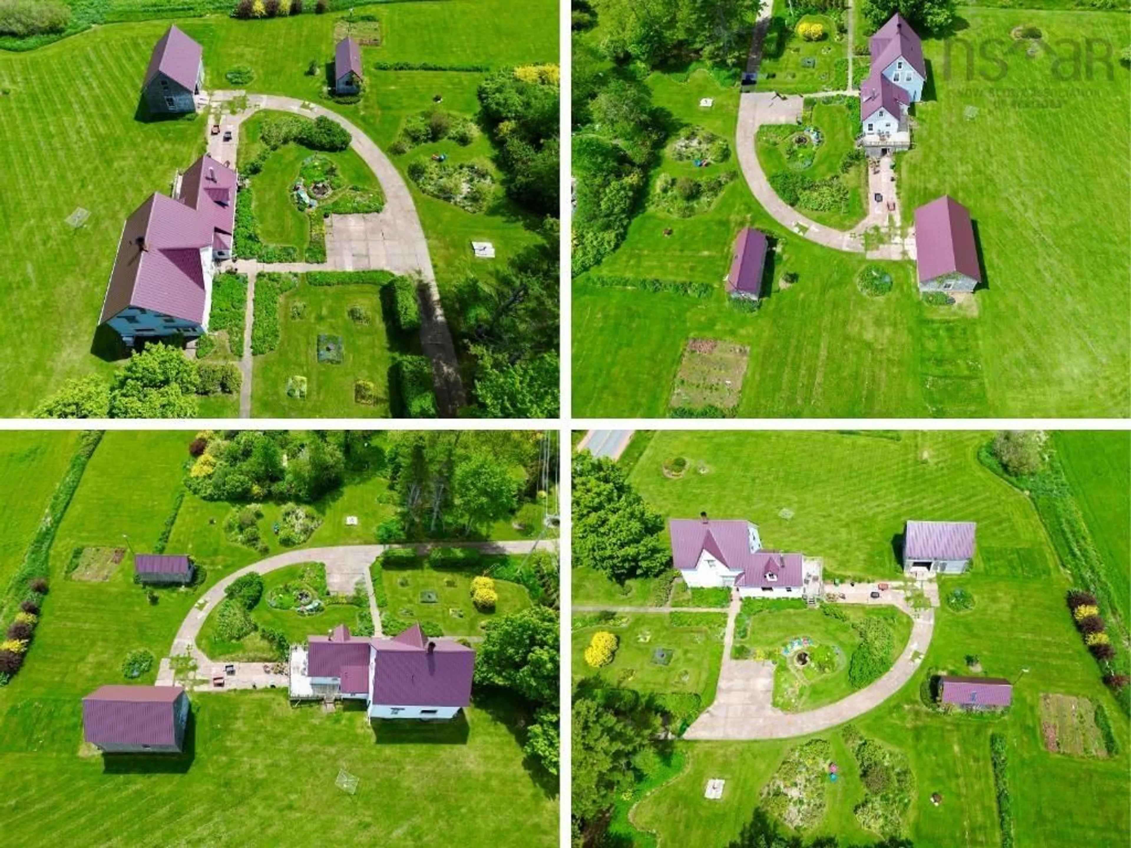 A pic from outside/outdoor area/front of a property/back of a property/a pic from drone, street for 756 Shinimicas Rd, Lower Shinimicas Nova Scotia B4H 3Y2