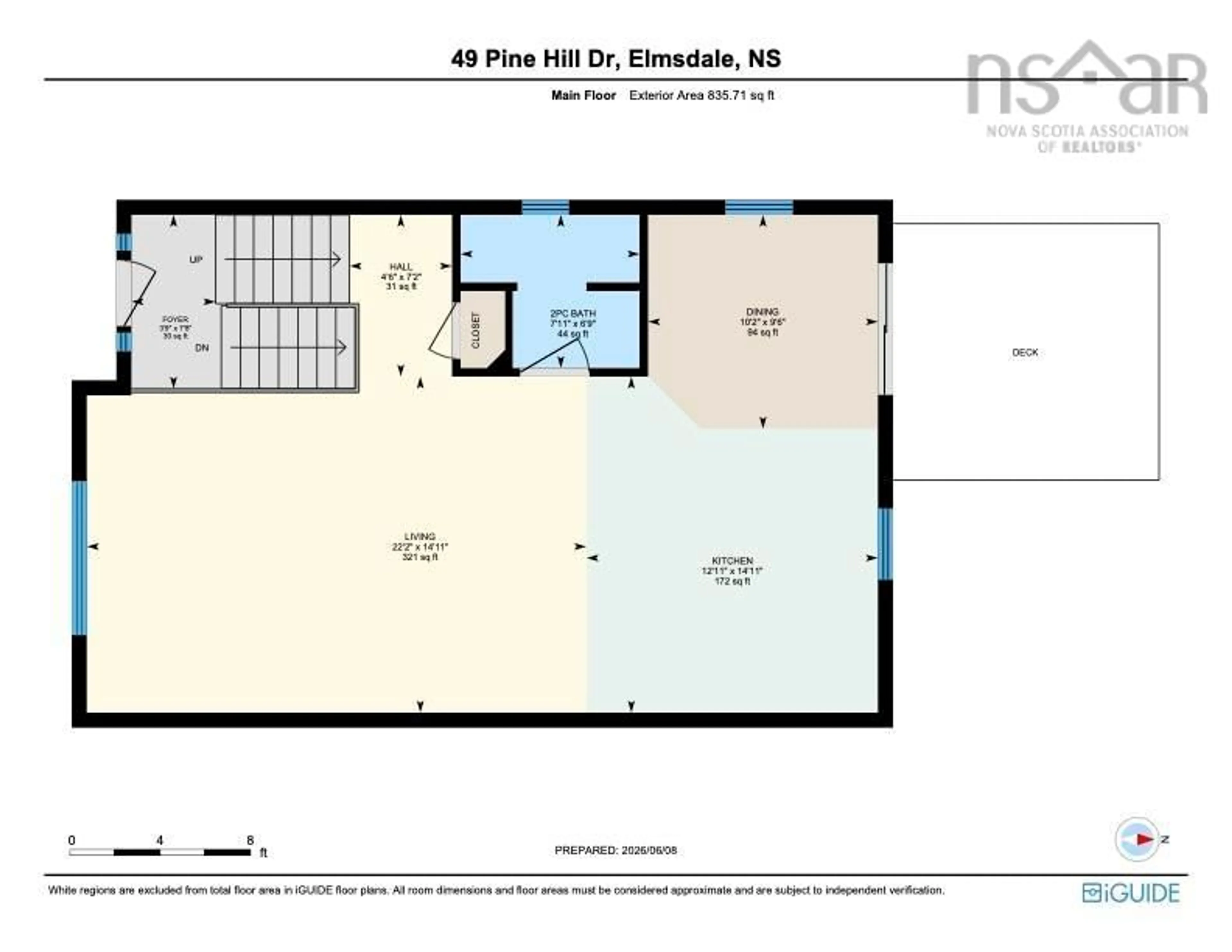 Floor plan for 49 Pine Hill Dr, Elmsdale Nova Scotia B2S 1G8