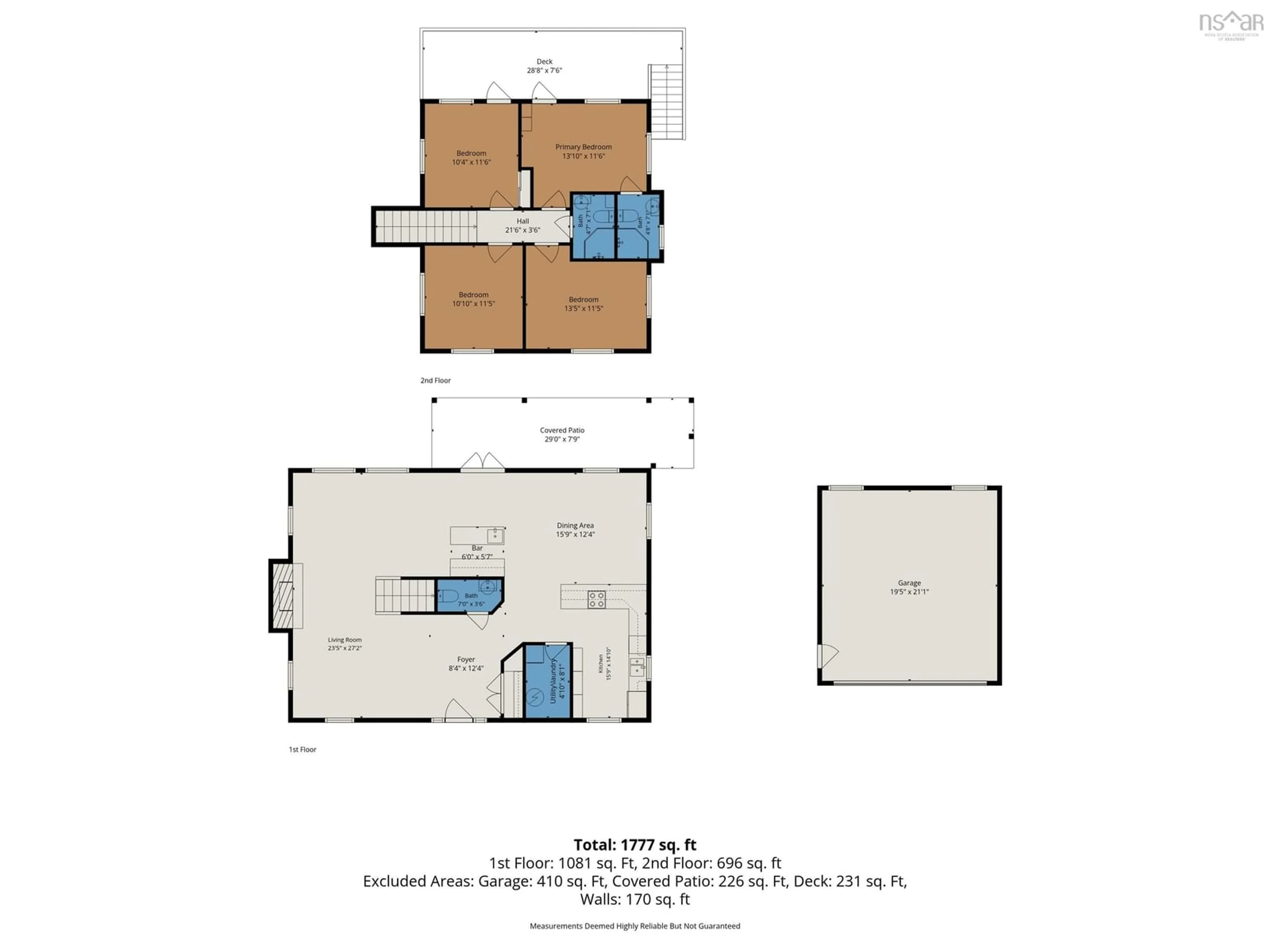Floor plan for 68 Shepherds Landing Rd, Martins Point Nova Scotia B0J 2E0
