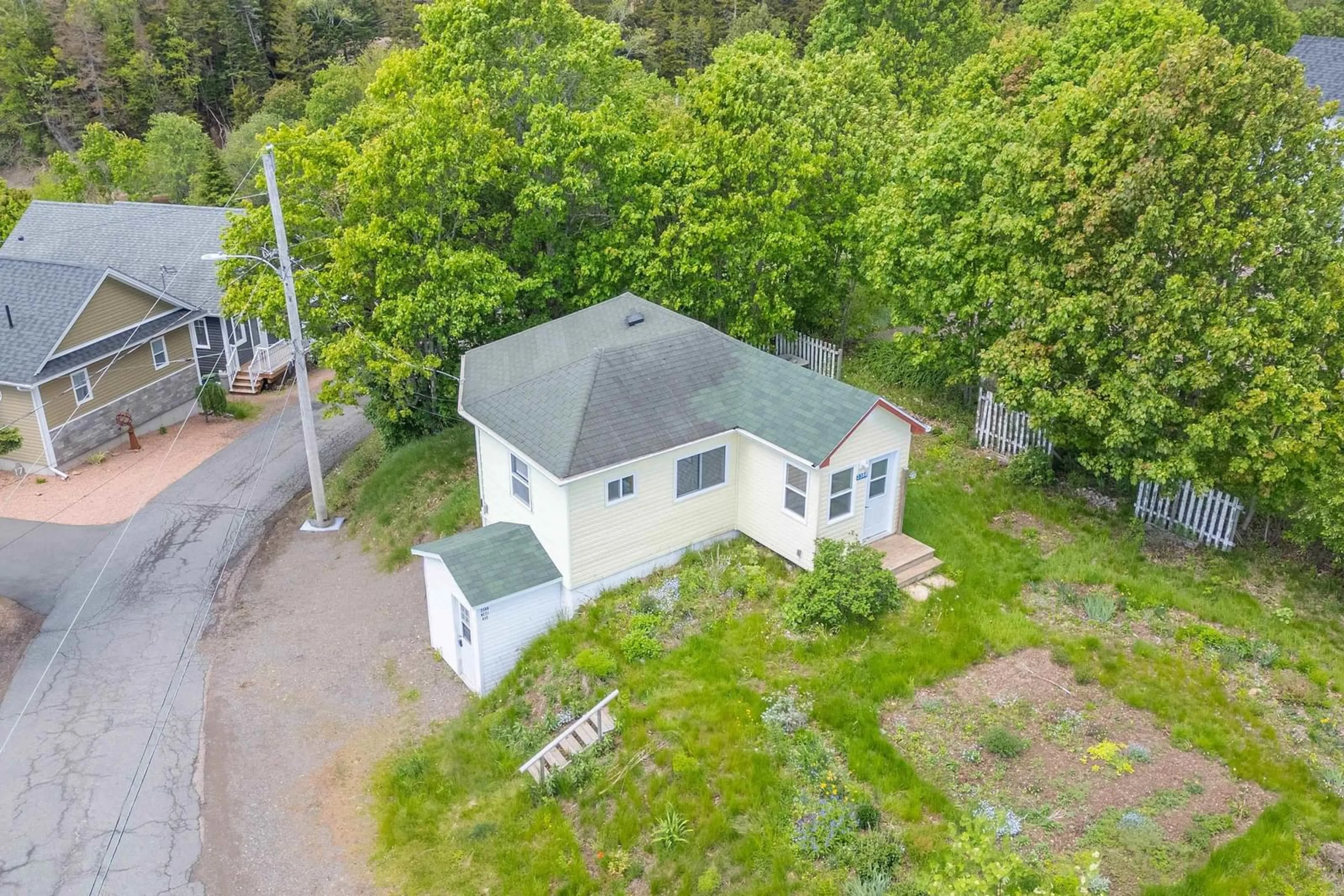 A pic from outside/outdoor area/front of a property/back of a property/a pic from drone, unknown for 2388 Western Ave, Parrsboro Nova Scotia B0M 1S0