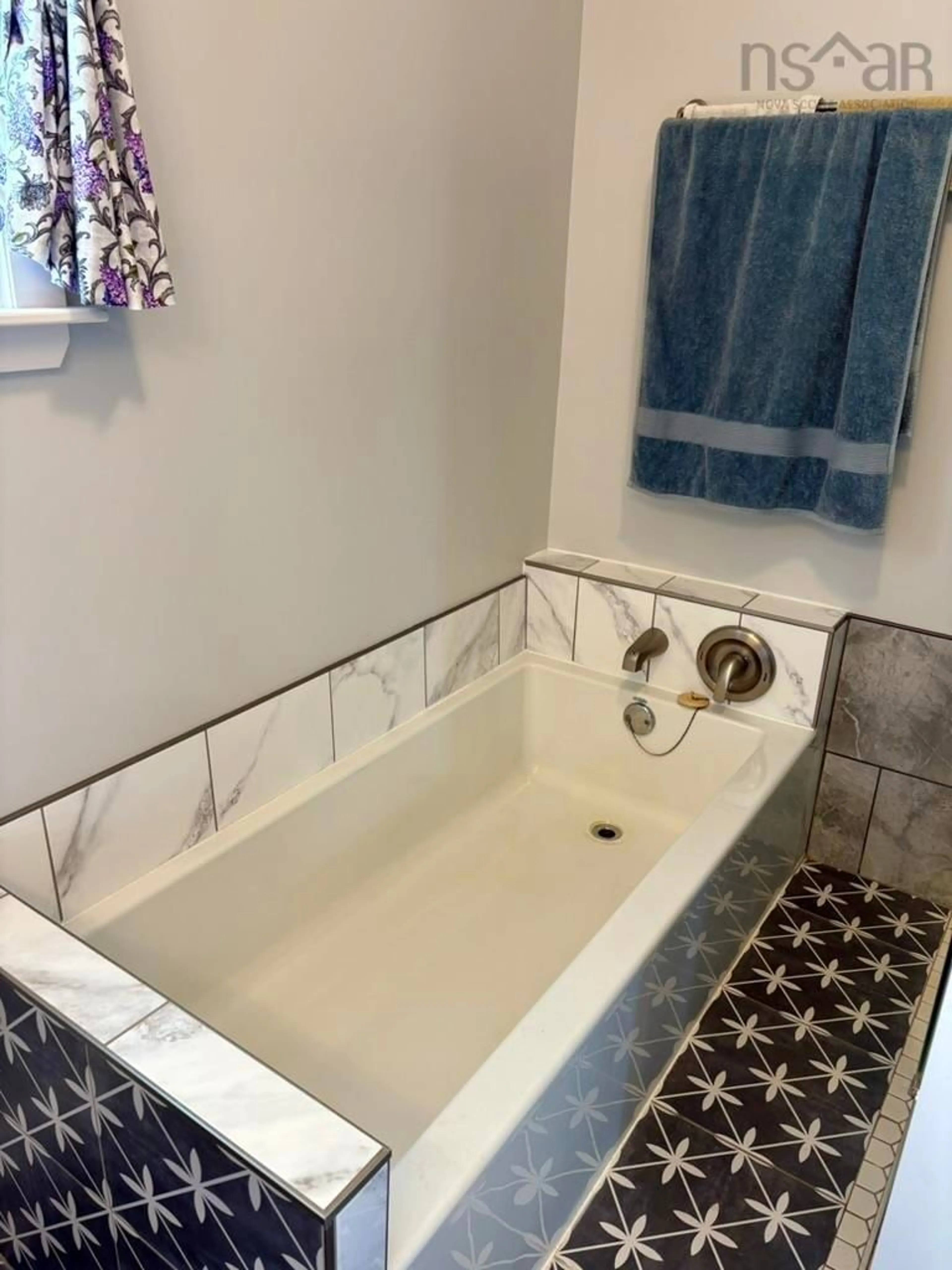 Contemporary bathroom, ceramic/tile floor for 1302 Ridge Rd, Wolfville Nova Scotia B4P 0M4