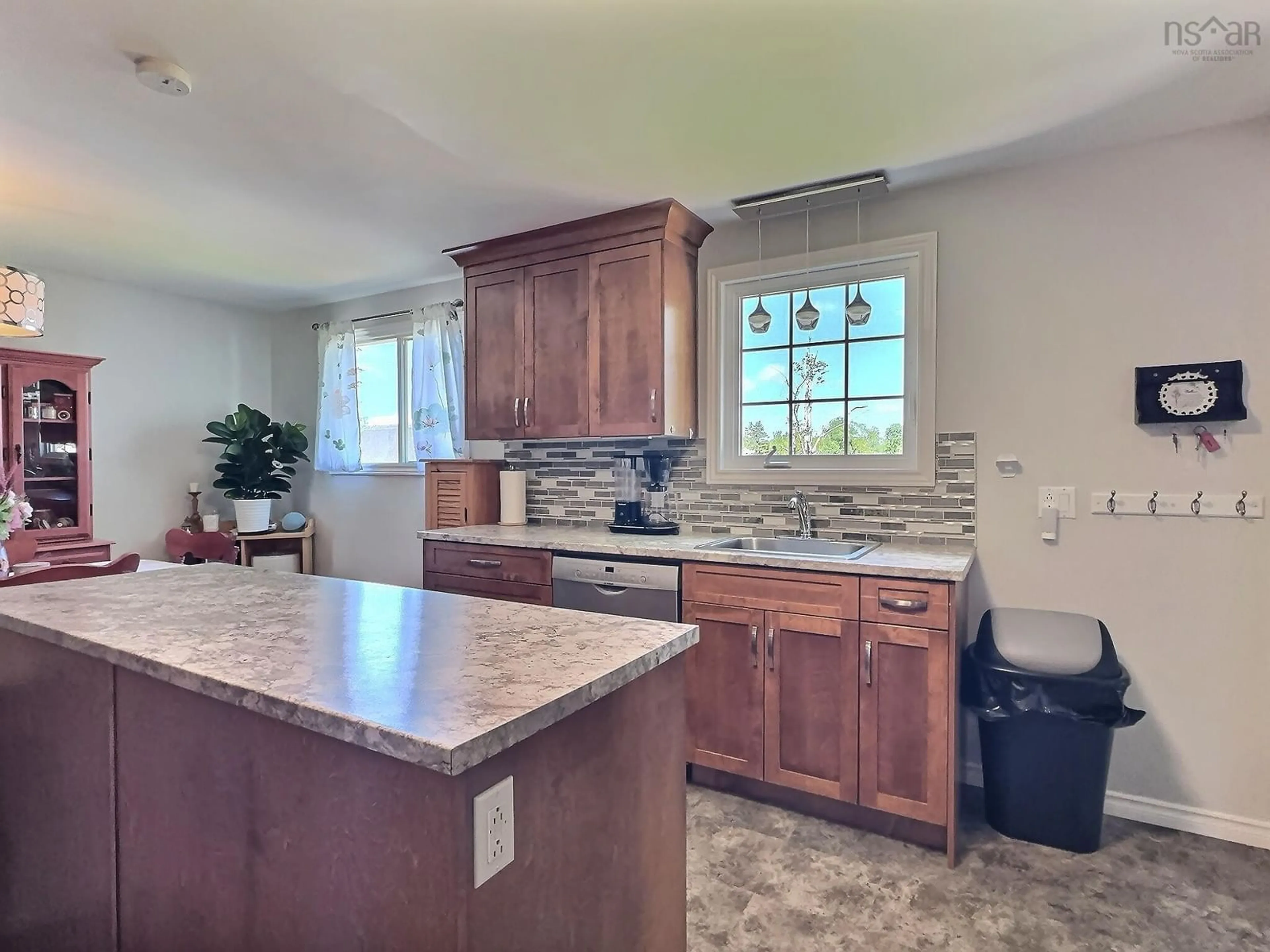 Open concept kitchen, ceramic/tile floor for 17 Alderney Dr, Enfield Nova Scotia B2T 1J7