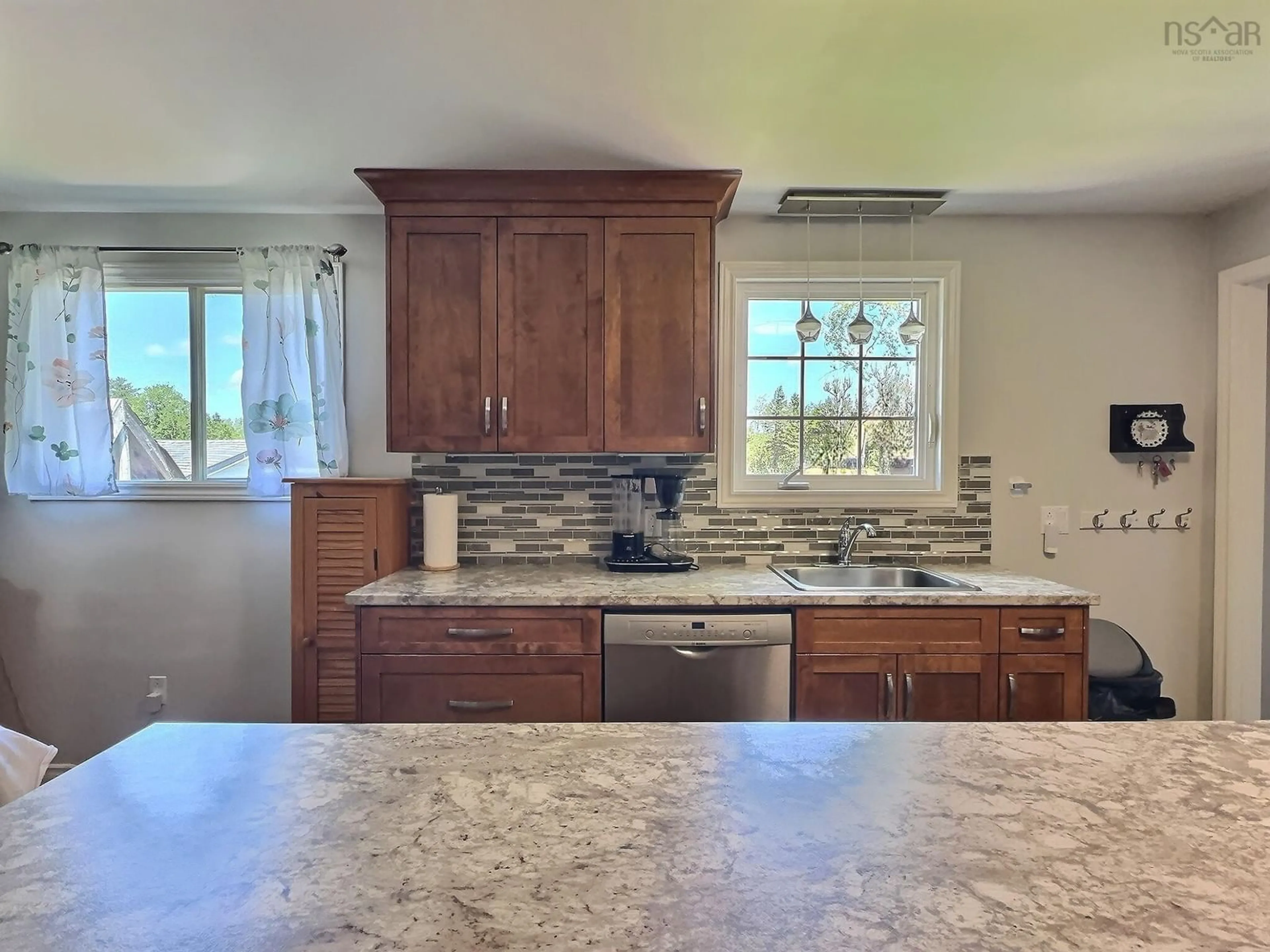 Open concept kitchen, ceramic/tile floor for 17 Alderney Dr, Enfield Nova Scotia B2T 1J7