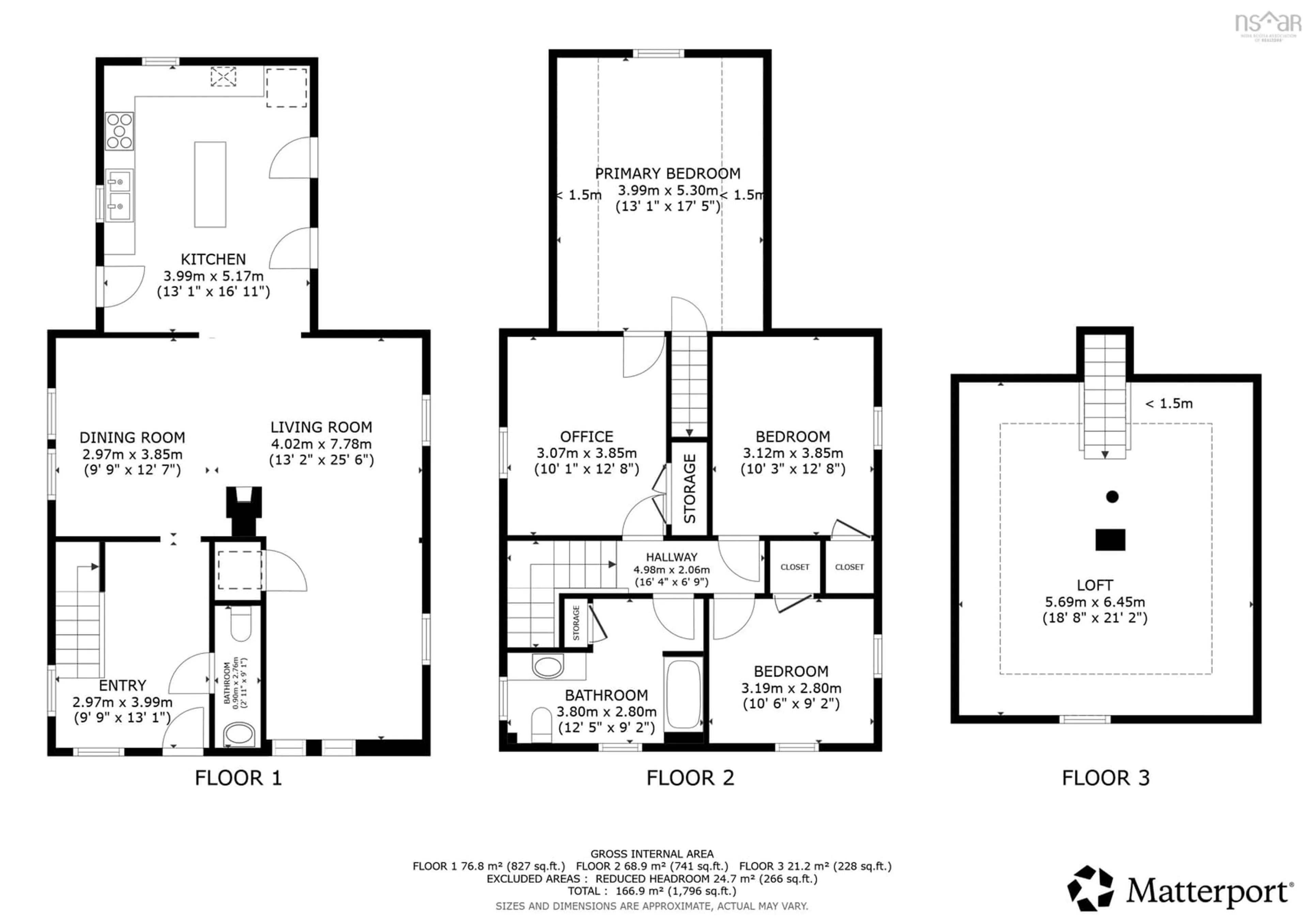 Floor plan for 1622 Highway 331, Pleasantville Nova Scotia B0R 1G0