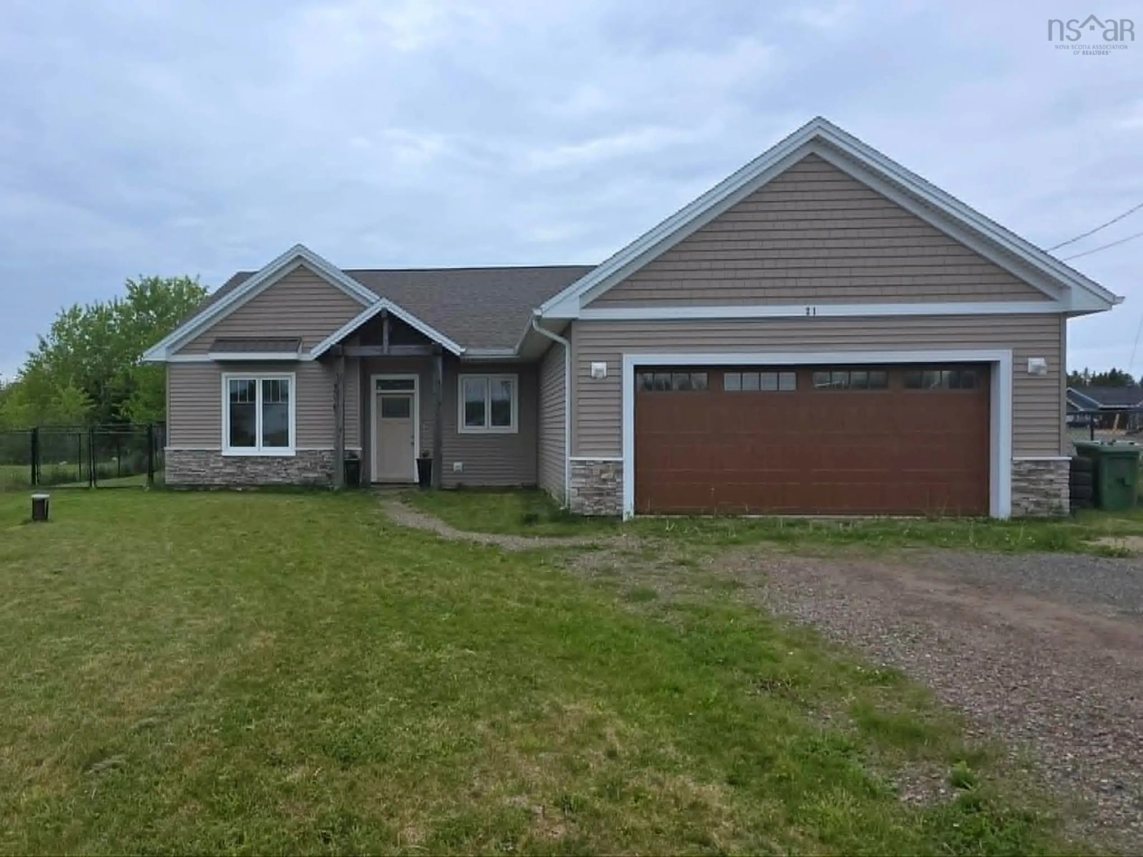 Home with vinyl exterior material, street for 21 Wexford Dr, Valley Nova Scotia B6L 0E8
