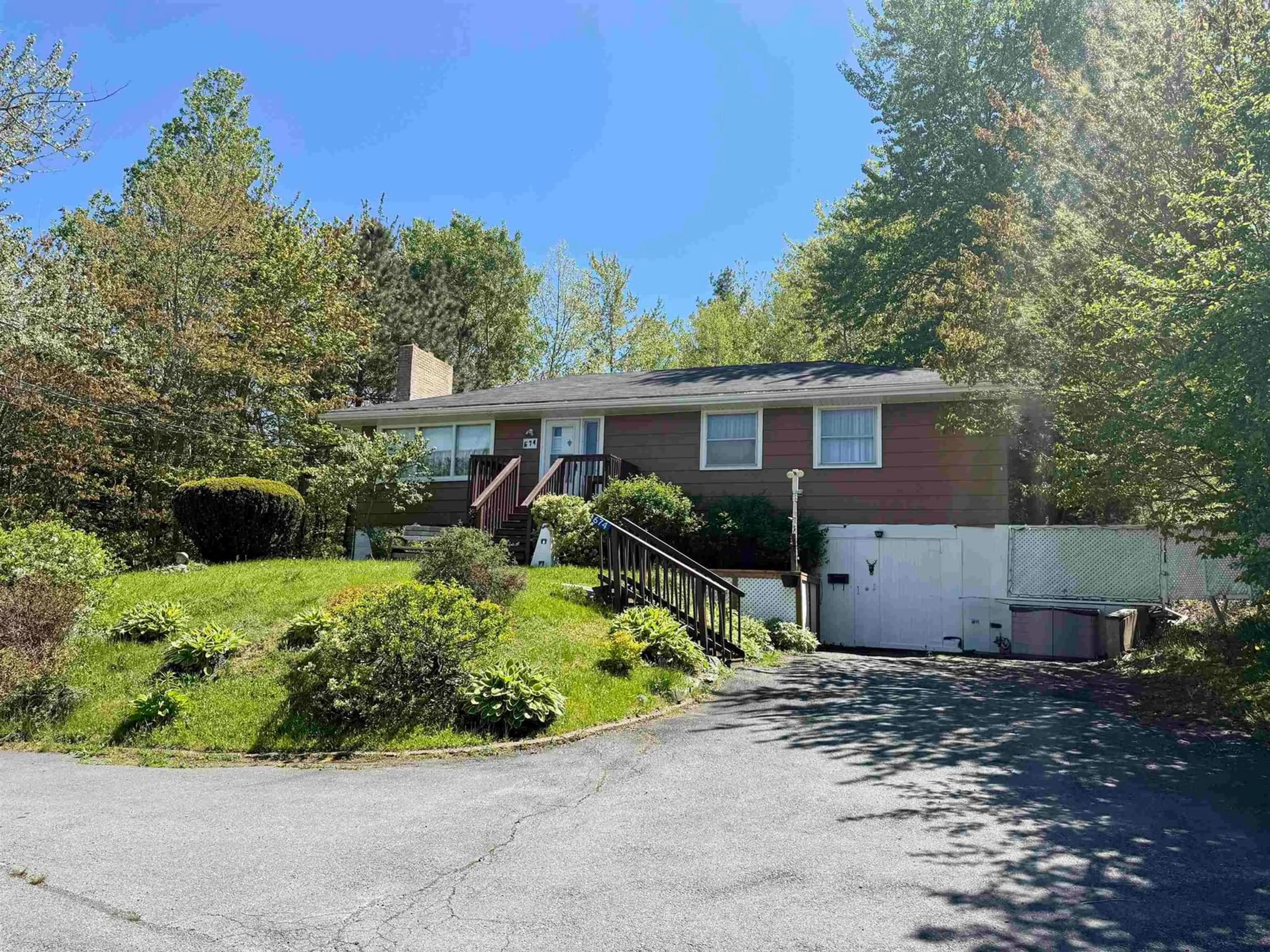 A pic from outside/outdoor area/front of a property/back of a property/a pic from drone, street for 674 Hammonds Plains Rd, Bedford Nova Scotia B4B 1A7