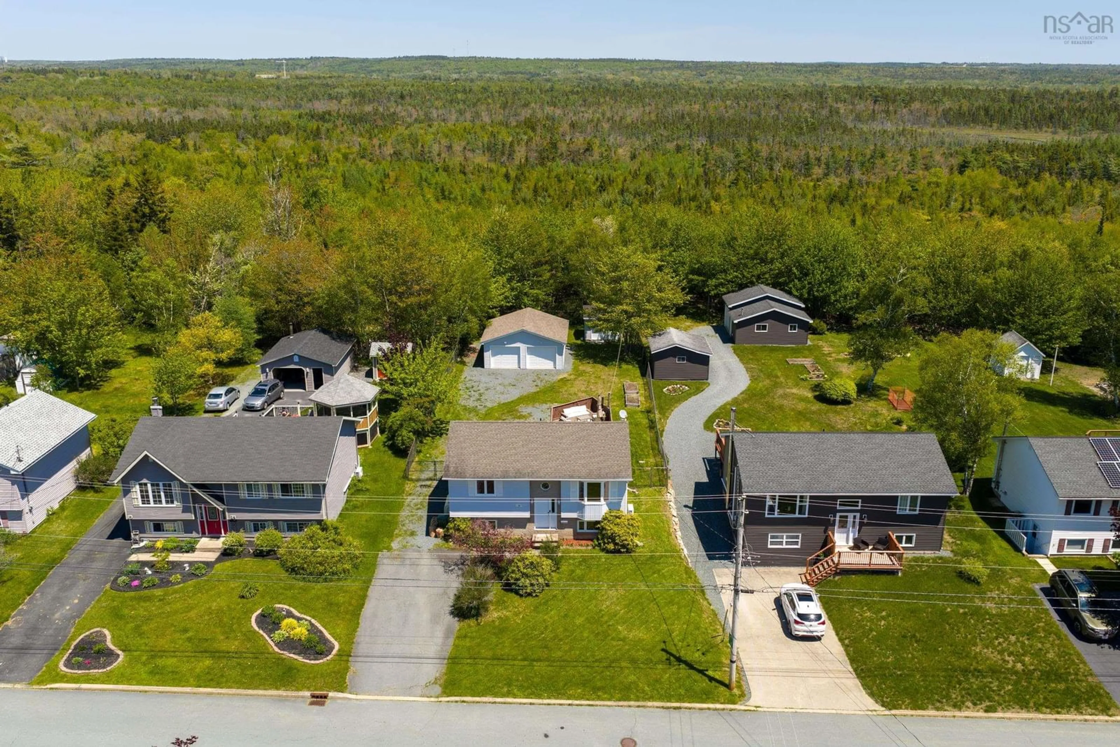 A pic from outside/outdoor area/front of a property/back of a property/a pic from drone, water/lake/river/ocean view for 18 Old Lawrencetown Rd, Dartmouth Nova Scotia B2W 6H5