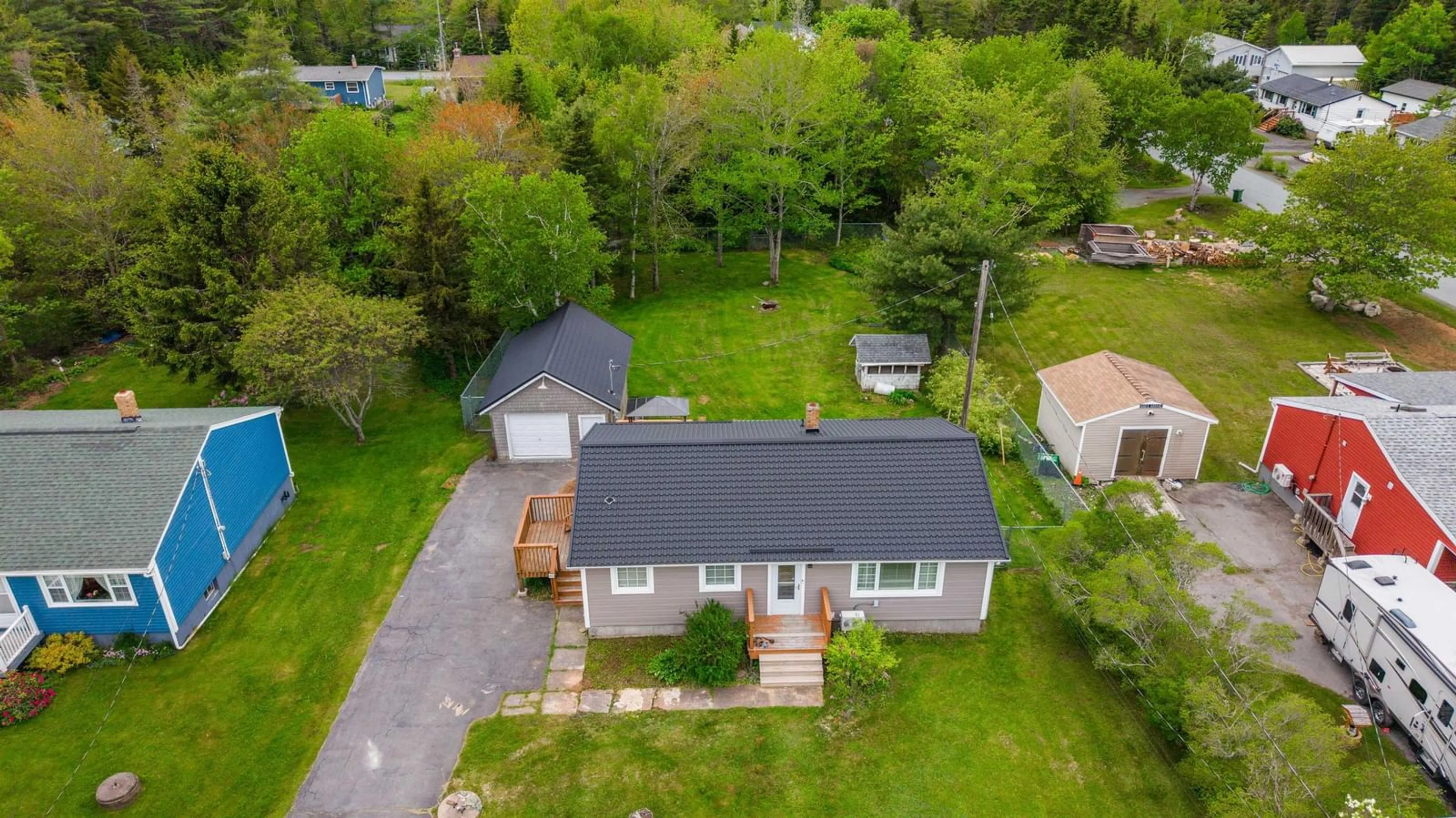 A pic from outside/outdoor area/front of a property/back of a property/a pic from drone, street for 7777 Highway 207 Hwy, West Chezzetcook Nova Scotia B0J 2L0