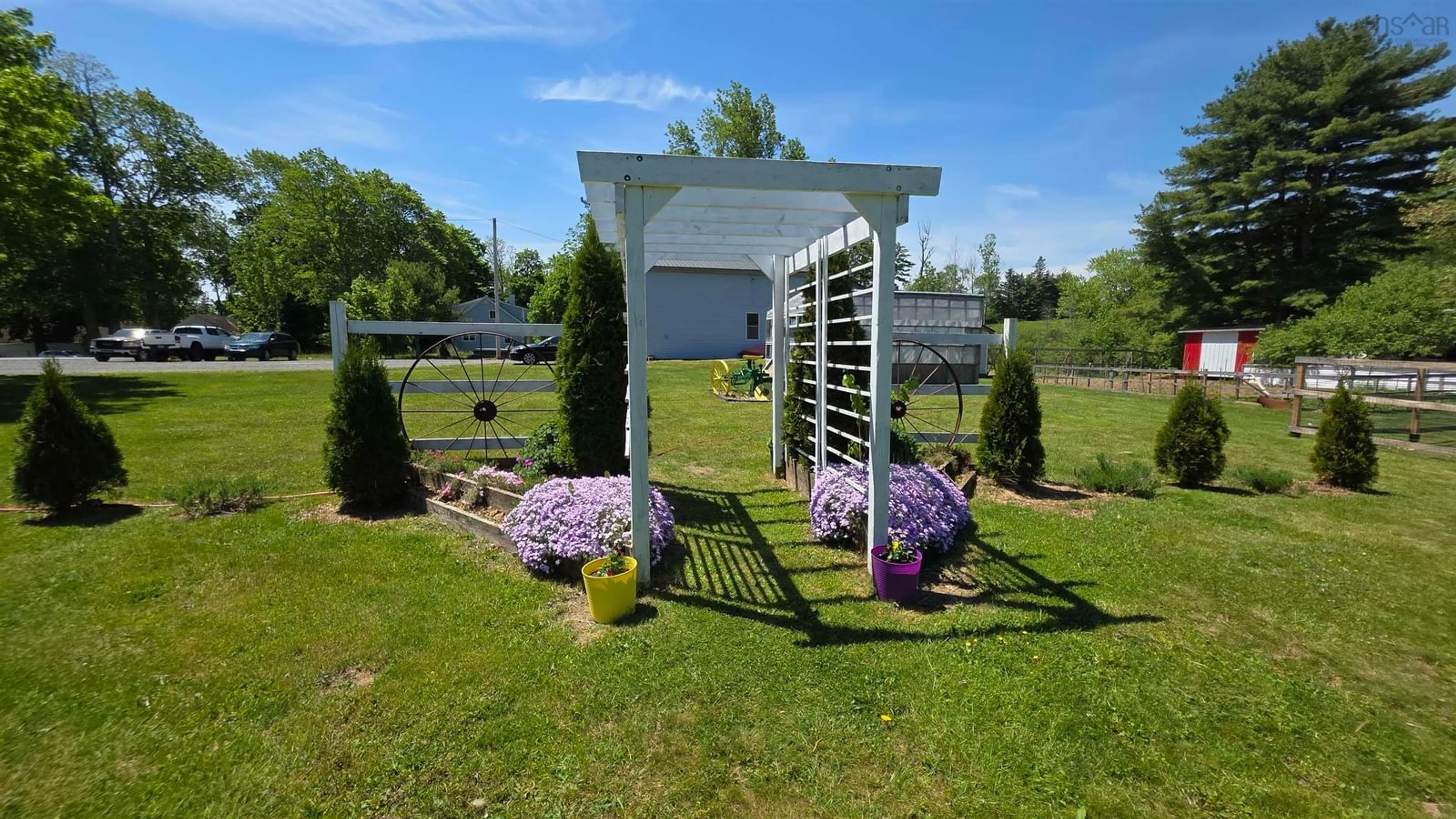 Patio, water/lake/river/ocean view for 6148 Highway 208, North Brookfield Nova Scotia B0T 1X0