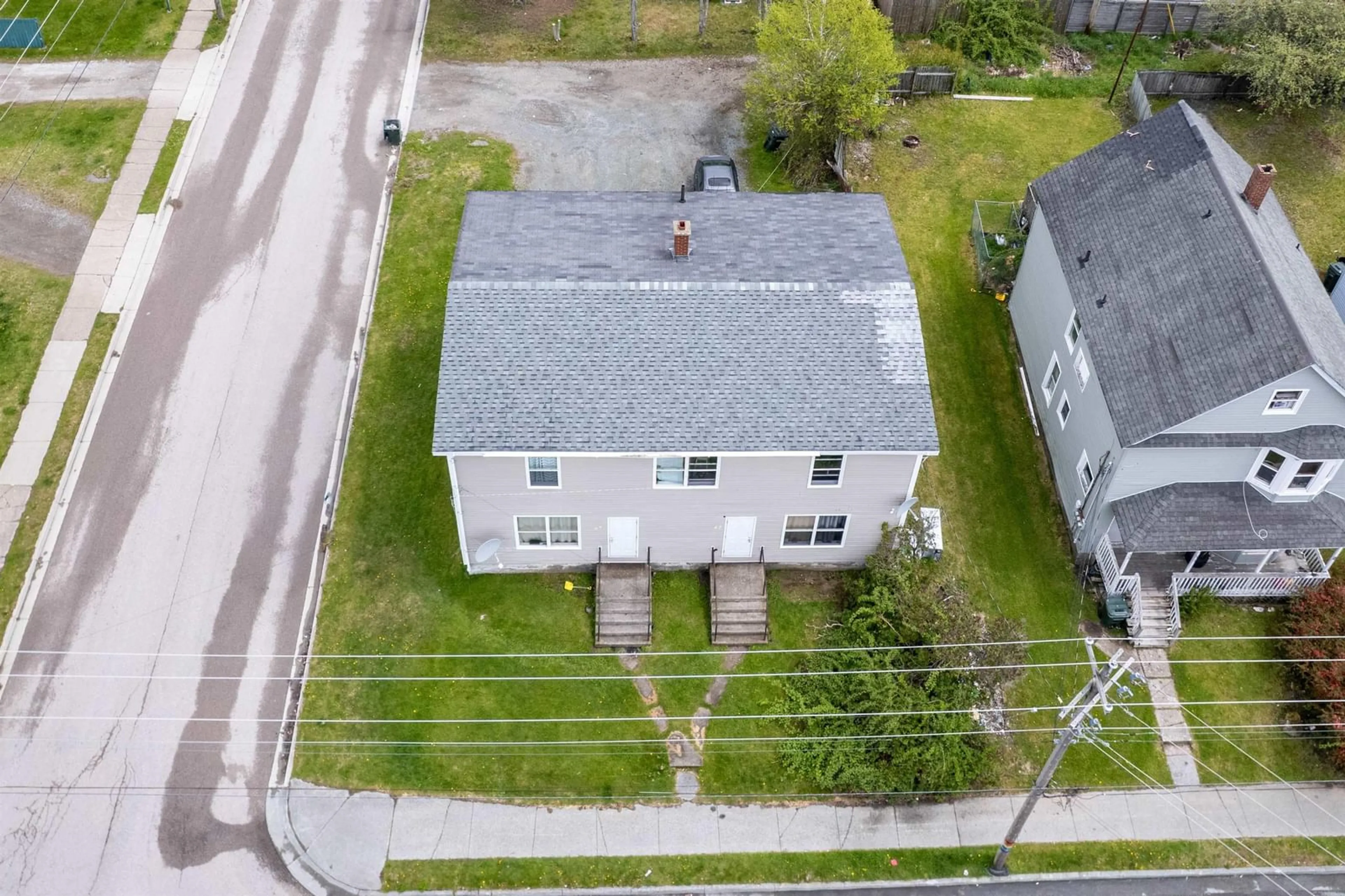 A pic from outside/outdoor area/front of a property/back of a property/a pic from drone, street for Sheriff Sydney Ns #47, Sydney Nova Scotia B1P 2P6