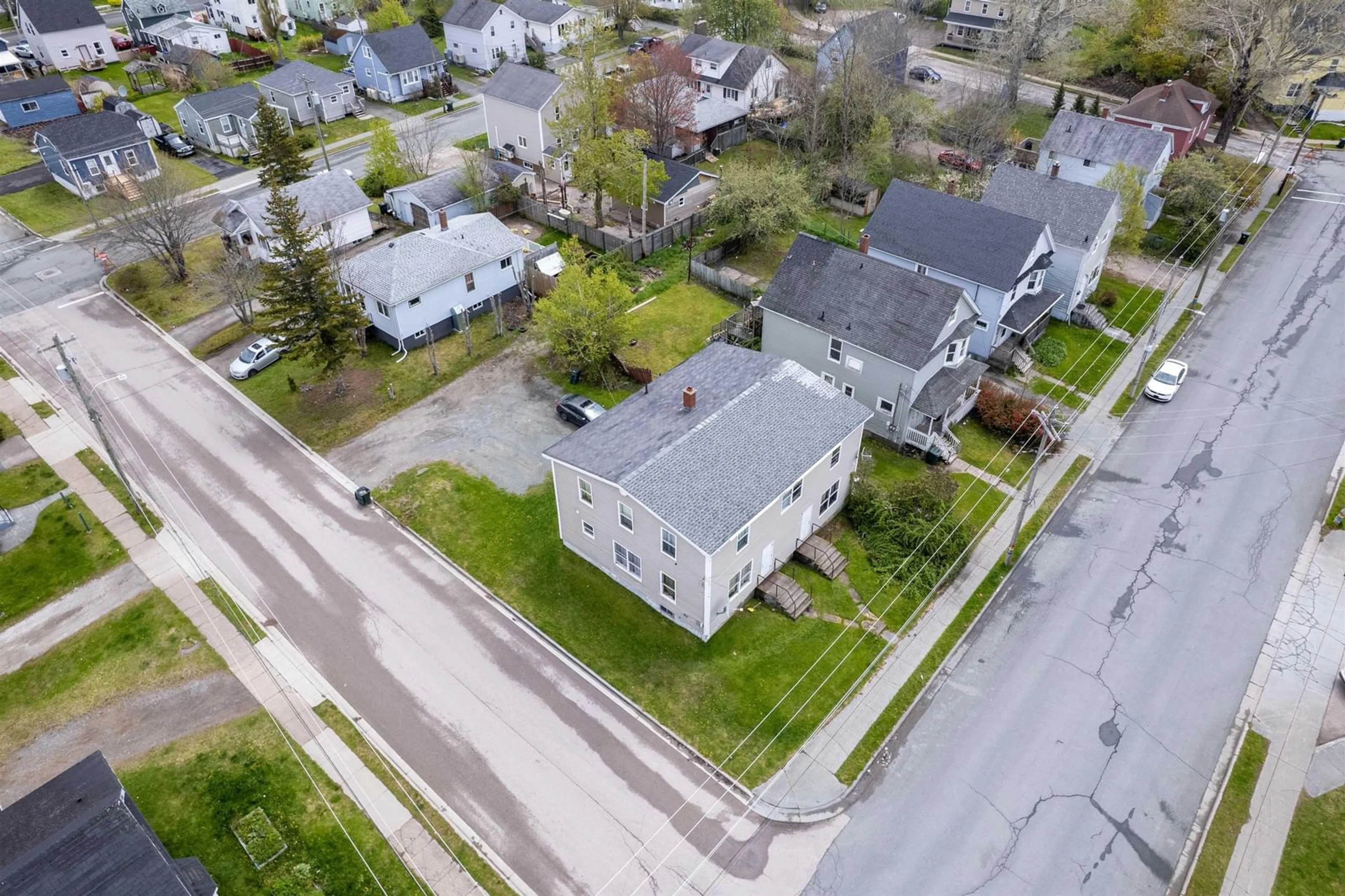 A pic from outside/outdoor area/front of a property/back of a property/a pic from drone, street for Sheriff Sydney Ns #47, Sydney Nova Scotia B1P 2P6