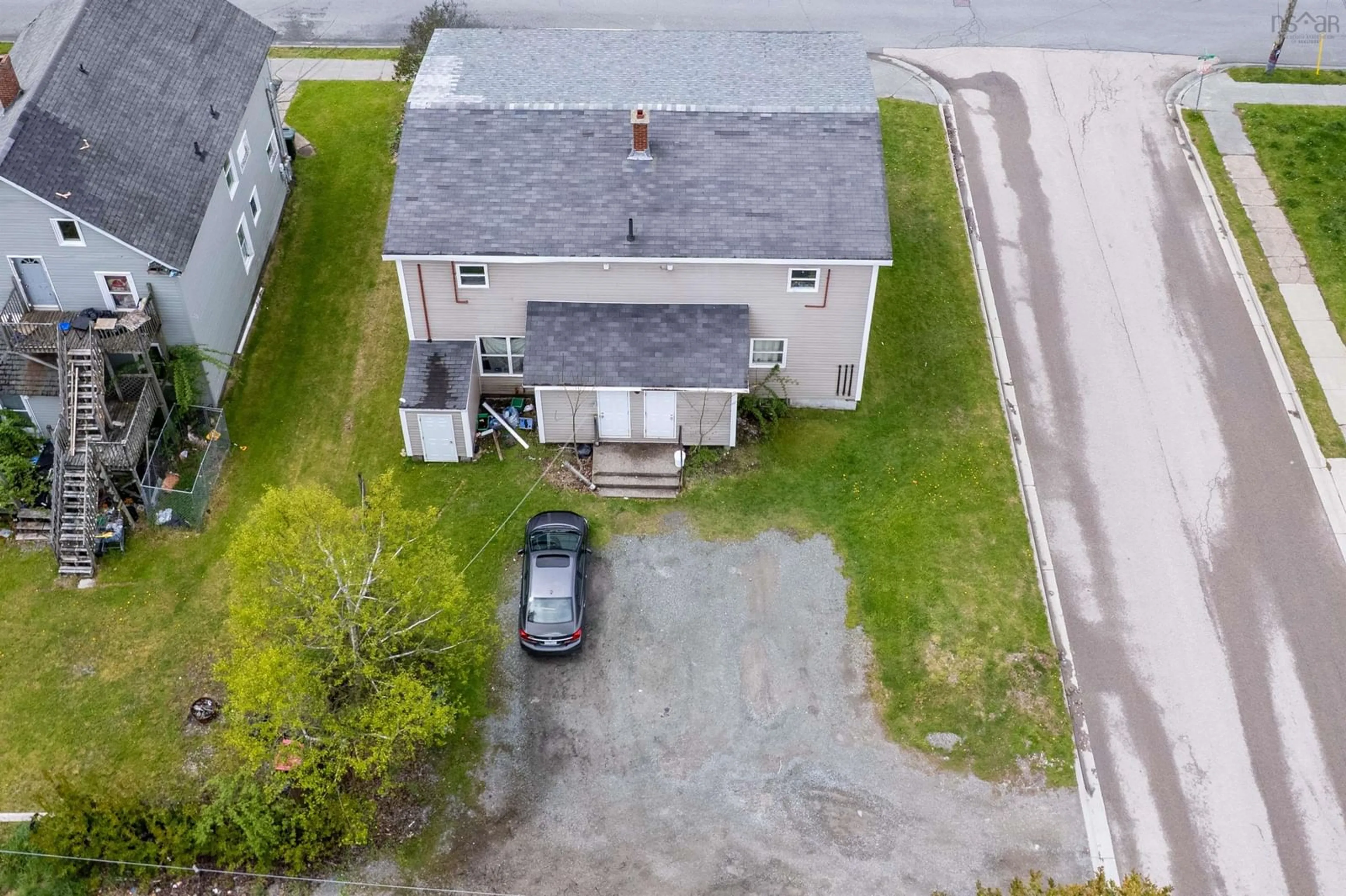 A pic from outside/outdoor area/front of a property/back of a property/a pic from drone, building for Sheriff Sydney Ns #47, Sydney Nova Scotia B1P 2P6