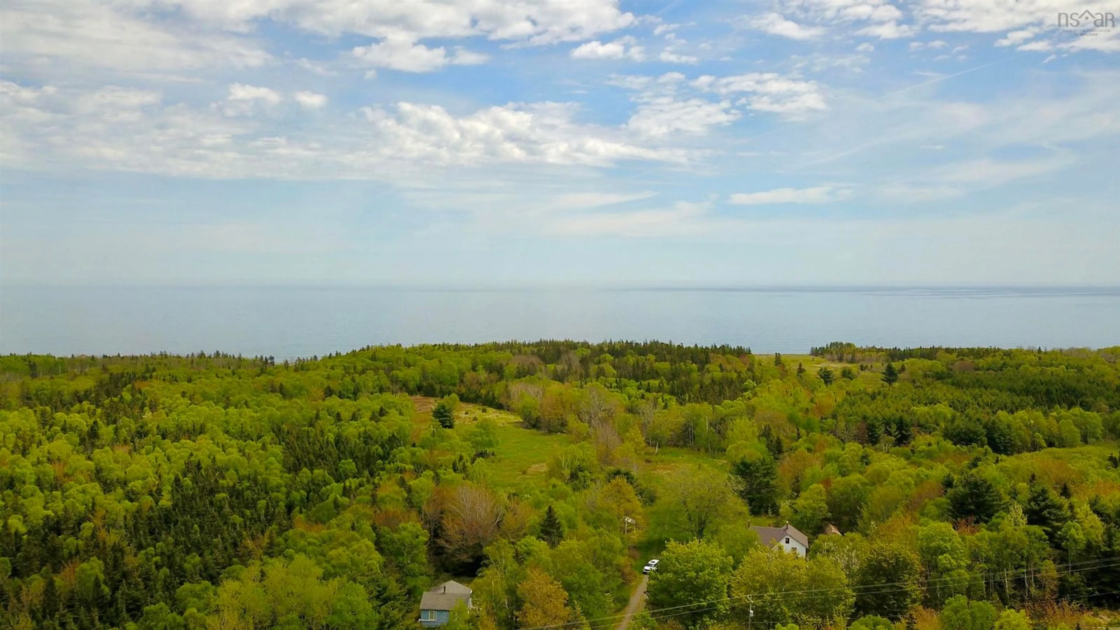 A pic from outside/outdoor area/front of a property/back of a property/a pic from drone, water/lake/river/ocean view for 44429 Cabot Trail, Little River Nova Scotia B0C 1H0