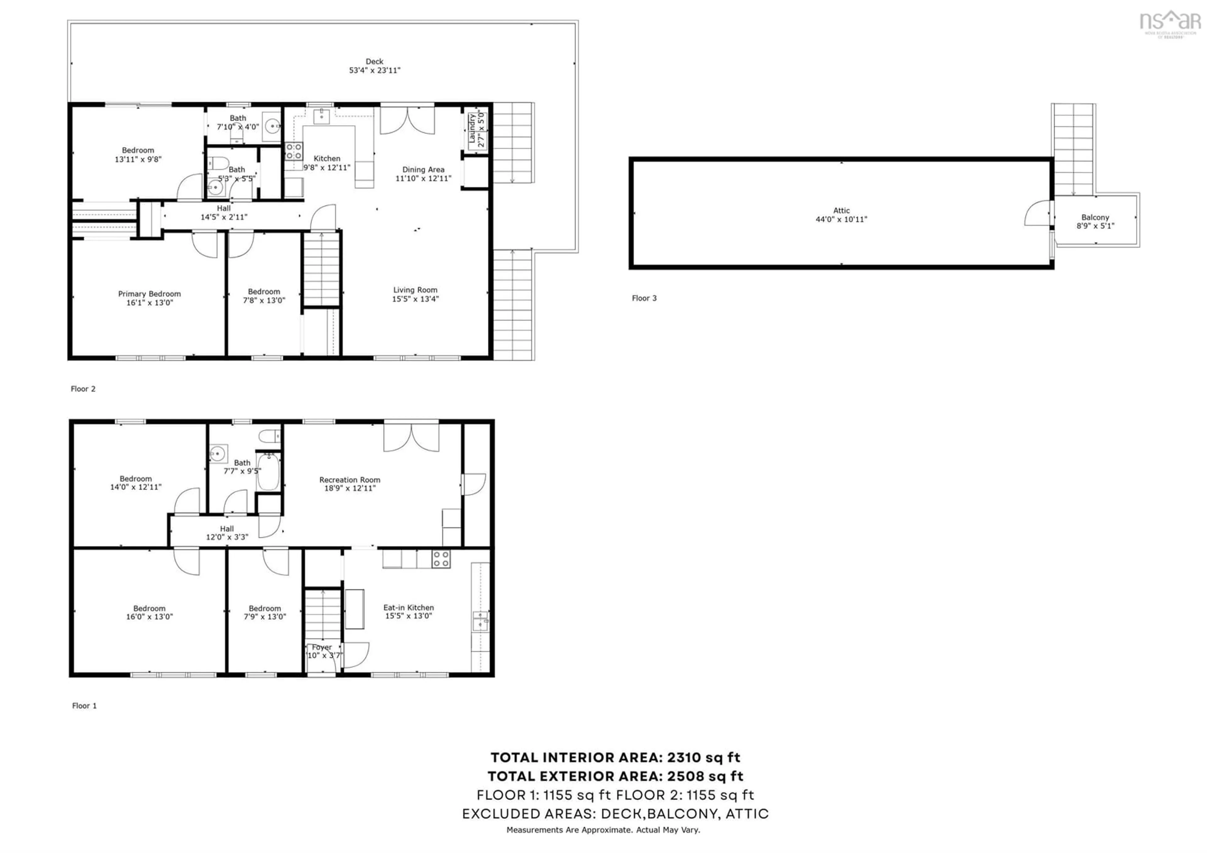Floor plan for 32 Evergreen Crt, Bass River Nova Scotia B0M 1B0