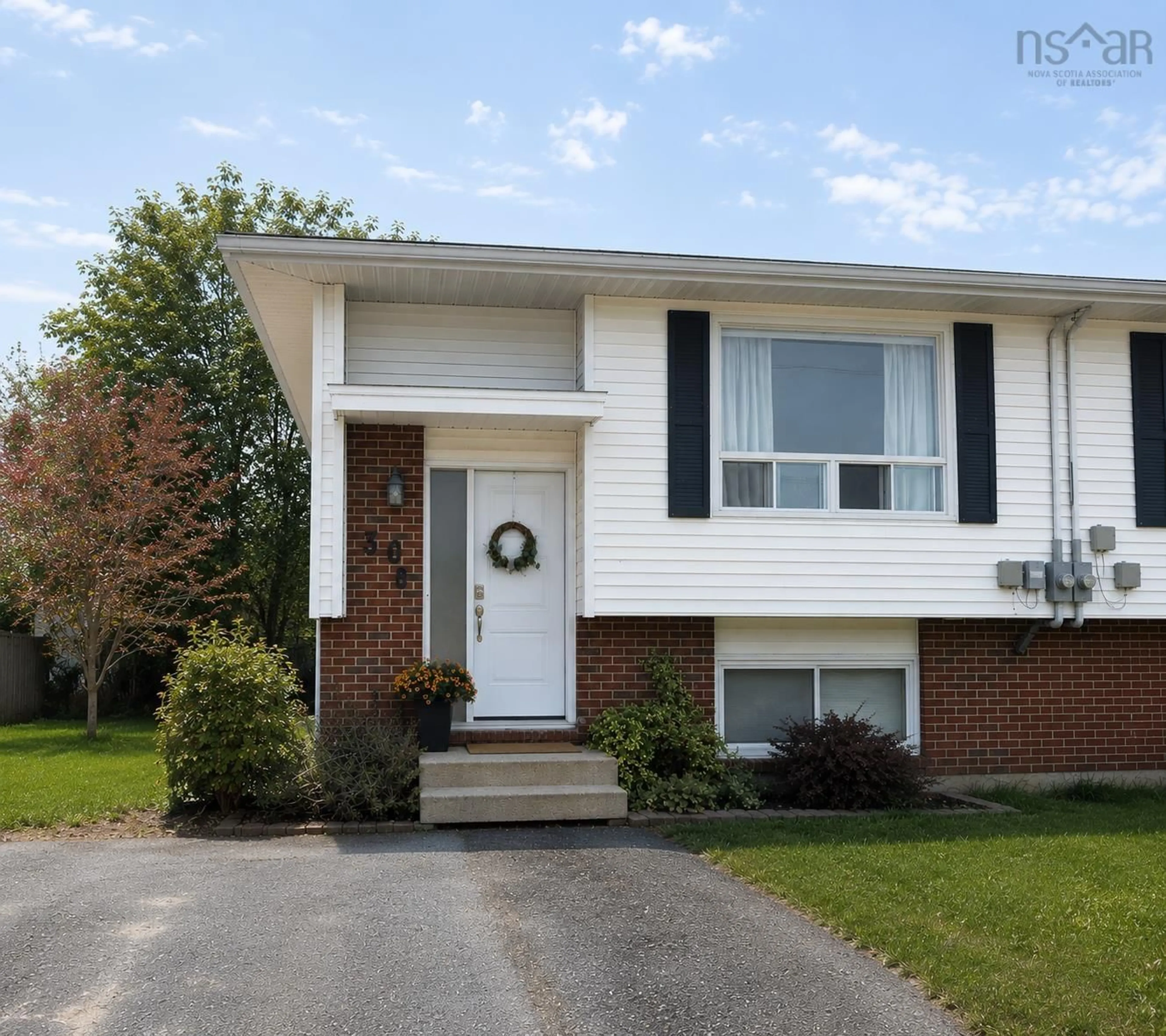Home with vinyl exterior material, street for 30 Merrimac Dr, Dartmouth Nova Scotia B2W 4P8
