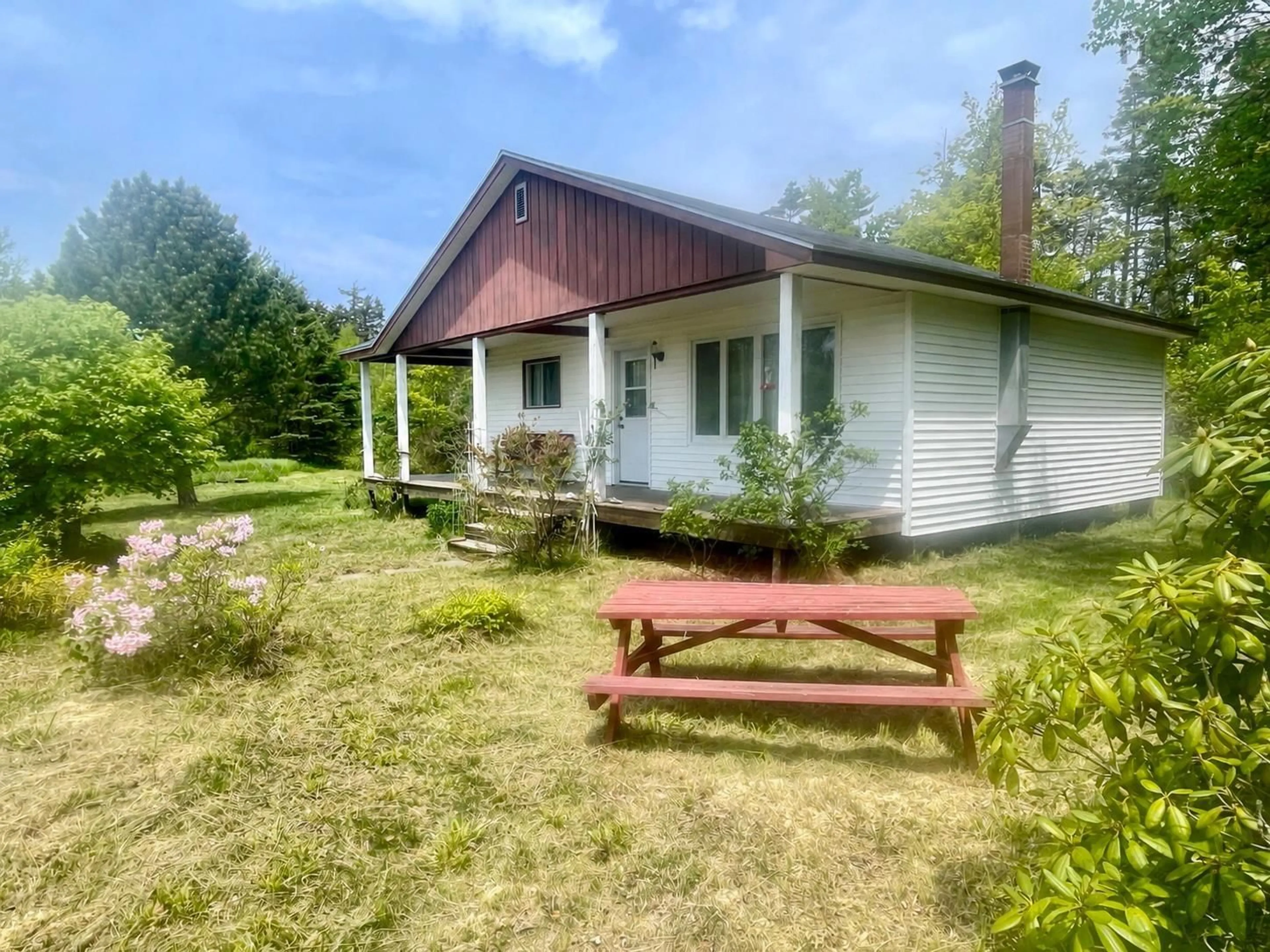 A pic from outside/outdoor area/front of a property/back of a property/a pic from drone, unknown for 720 Milbury Lake Rd, Youngs Cove Nova Scotia B3P 1Y9