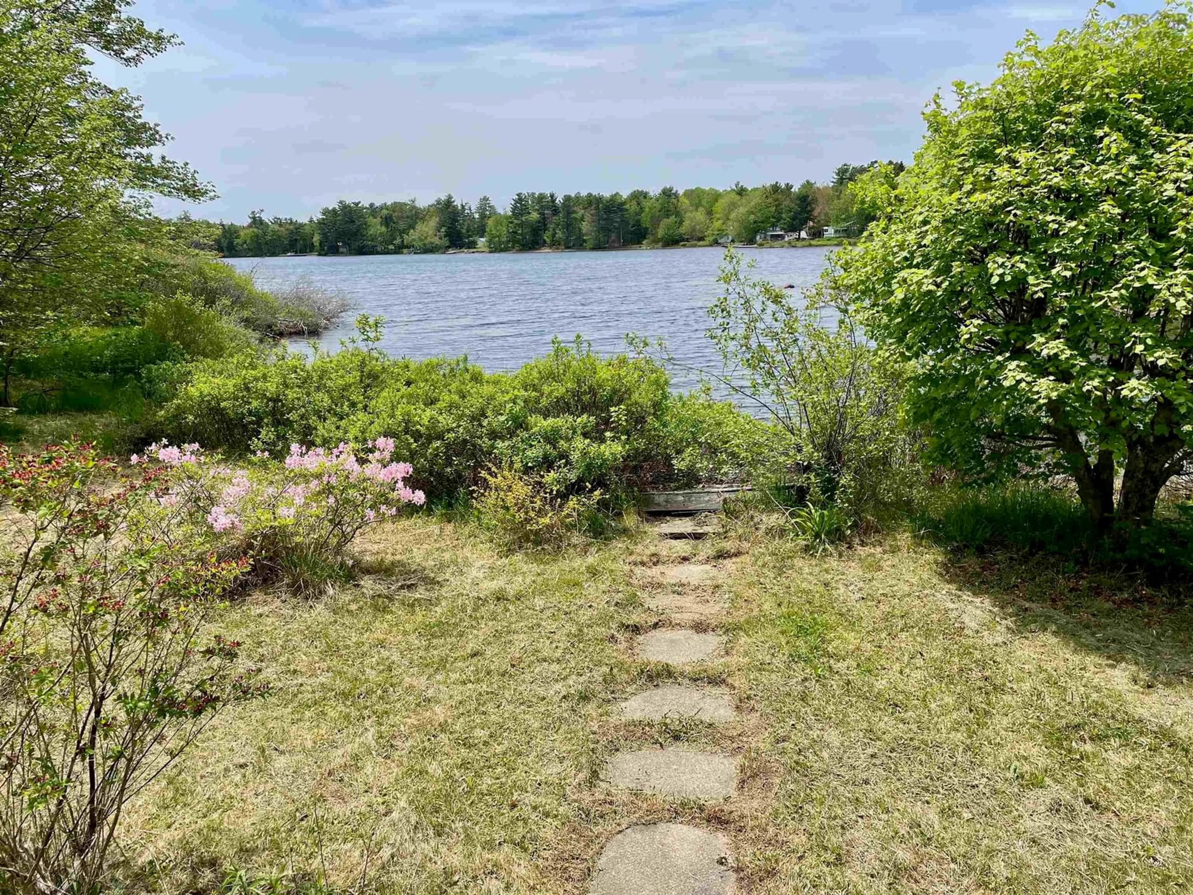 A pic from outside/outdoor area/front of a property/back of a property/a pic from drone, water/lake/river/ocean view for 720 Milbury Lake Rd, Youngs Cove Nova Scotia B3P 1Y9