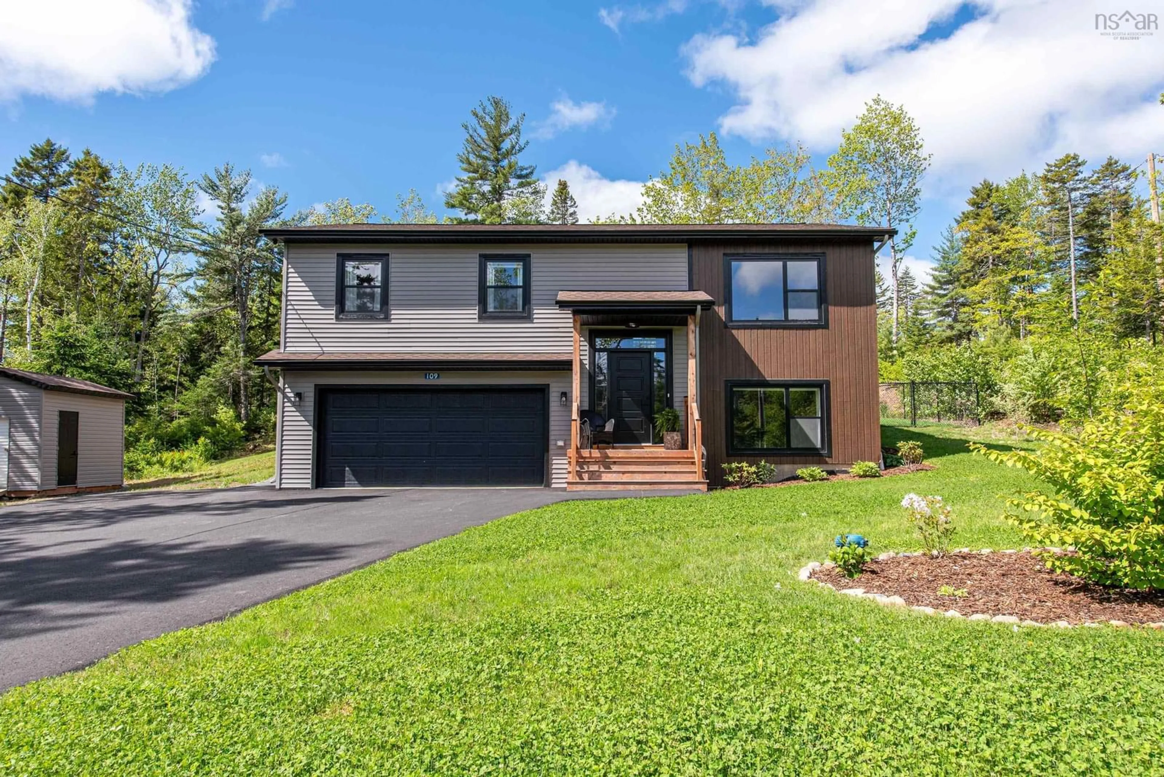 Home with brick exterior material, street for 107/109 Bearpaw Dr, Beaver Bank Nova Scotia B4G 0C3