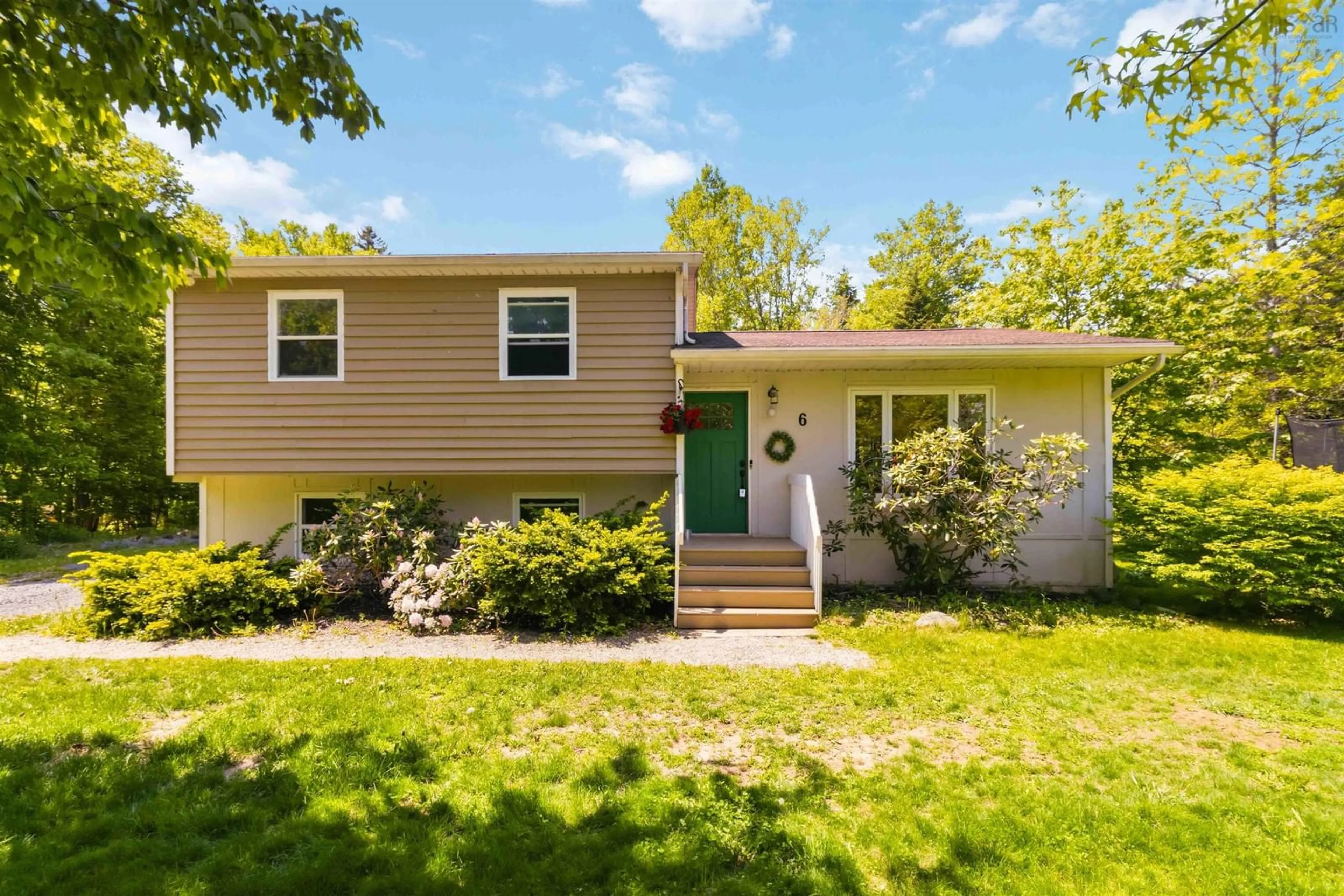 Home with vinyl exterior material, street for 6 Timberlane Terrace Terr, Hammonds Plains Nova Scotia B3Z 1J2