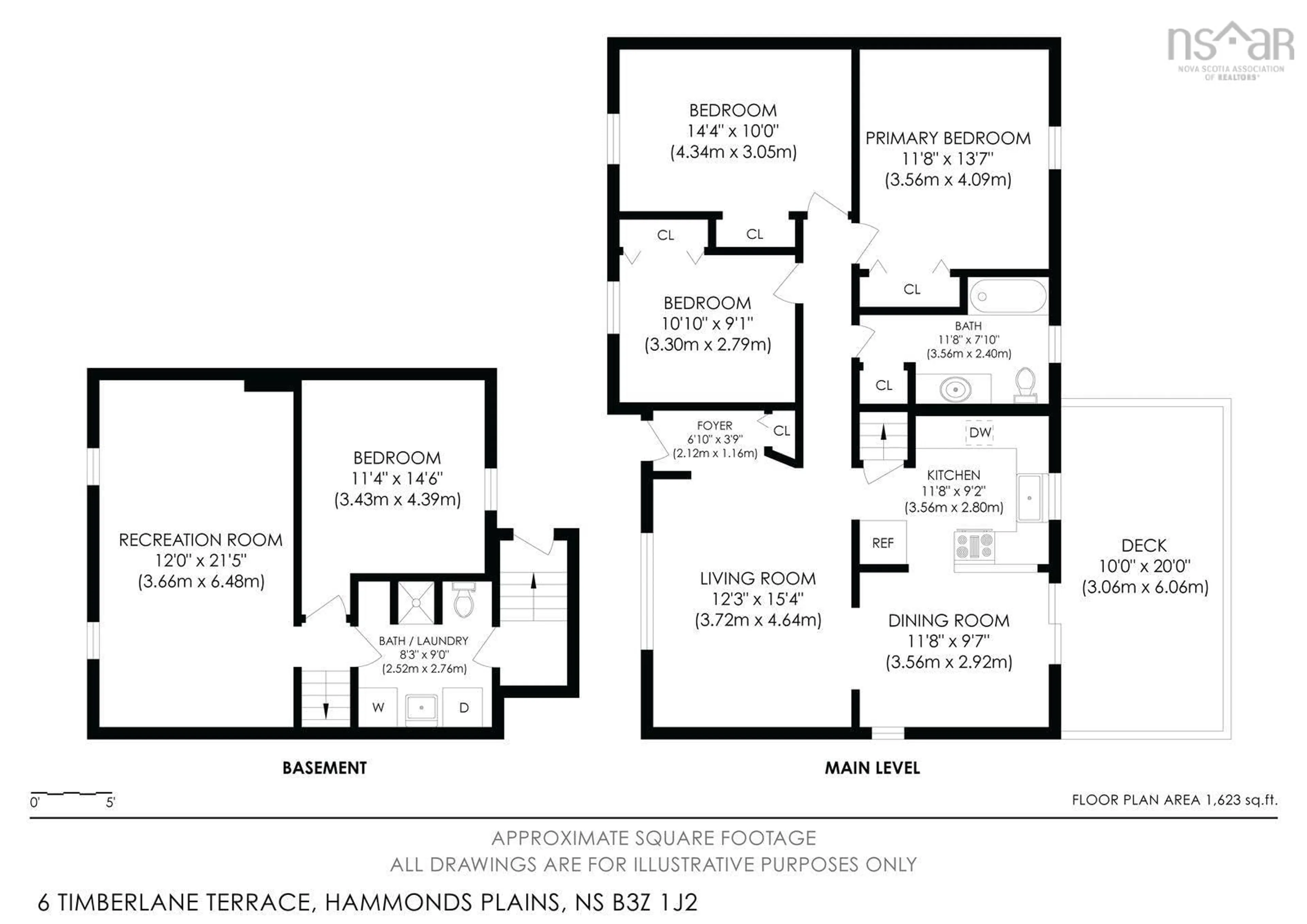 Floor plan for 6 Timberlane Terrace Terr, Hammonds Plains Nova Scotia B3Z 1J2