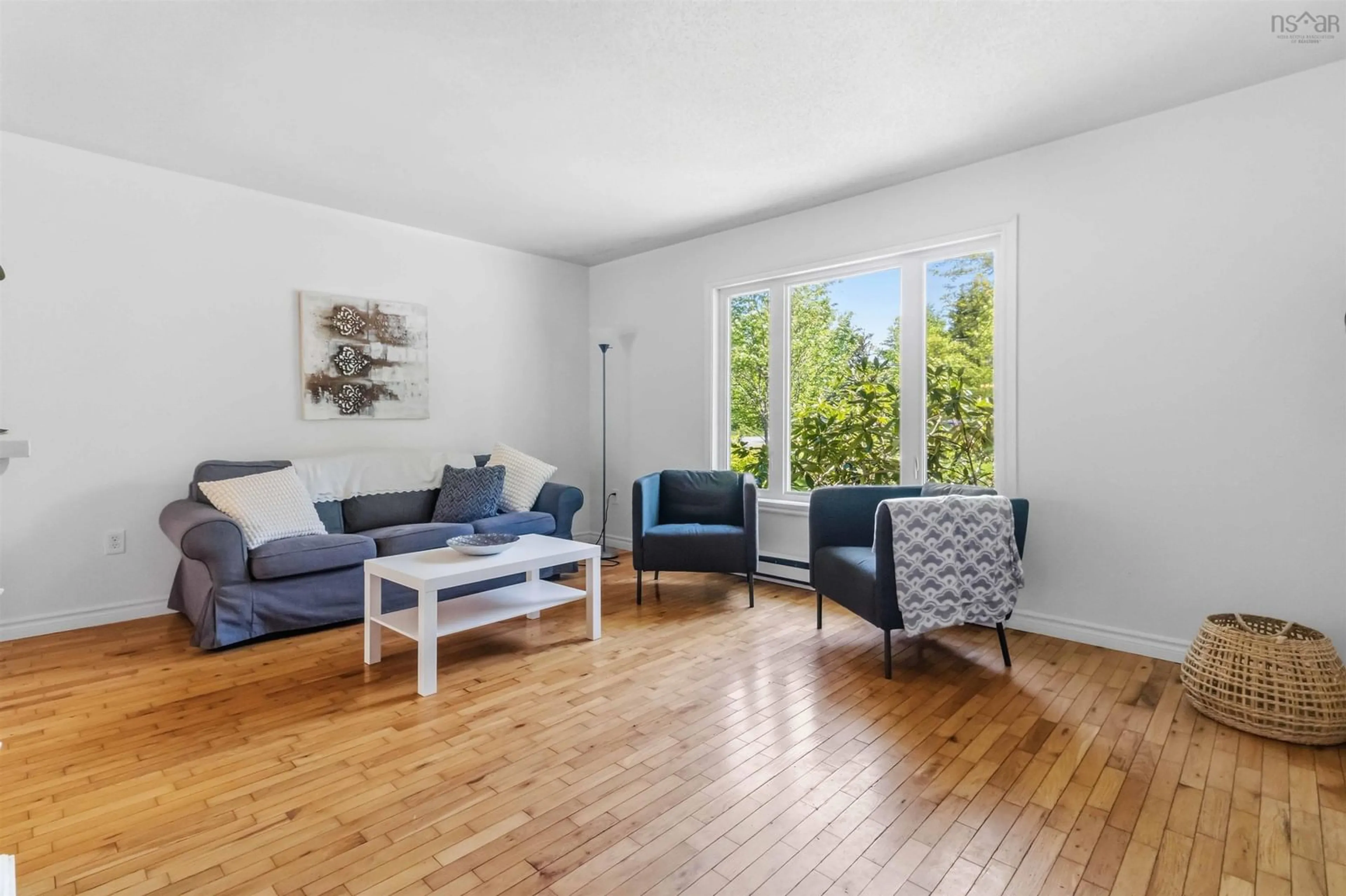 Living room with furniture, wood/laminate floor for 6 Timberlane Terrace Terr, Hammonds Plains Nova Scotia B3Z 1J2