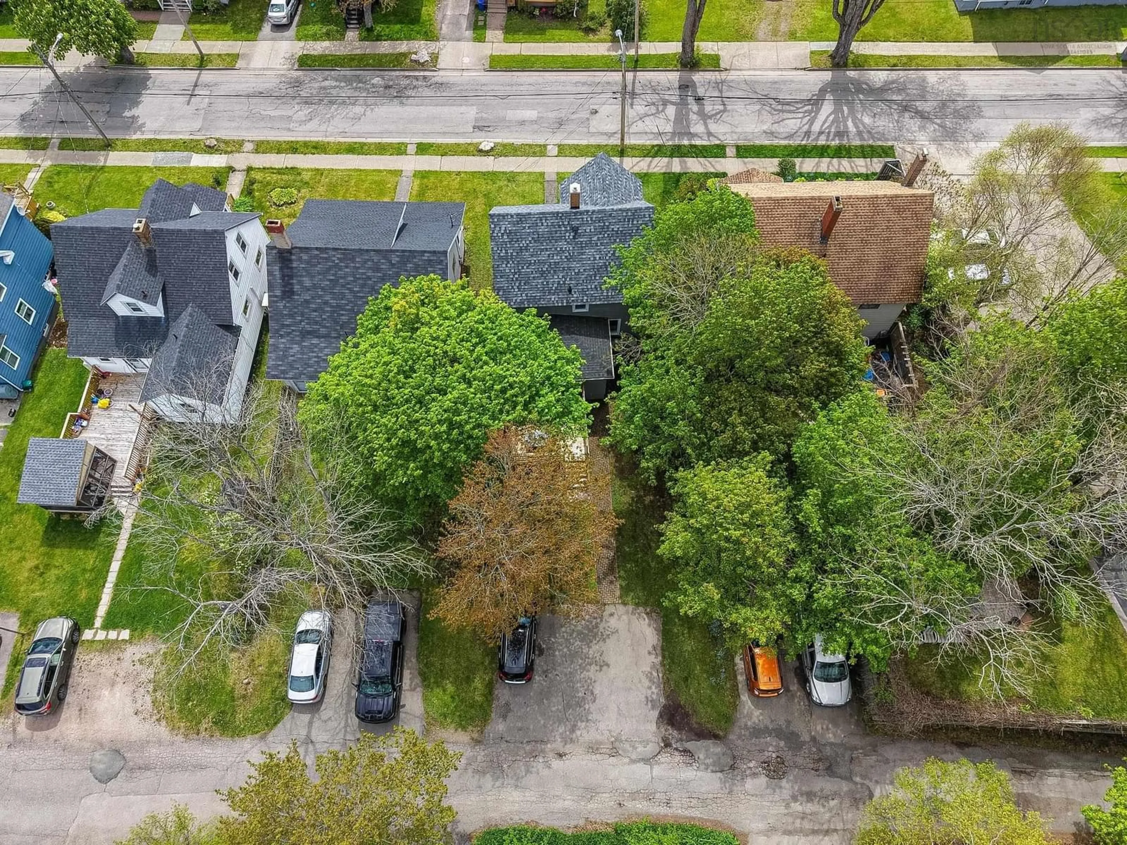 A pic from outside/outdoor area/front of a property/back of a property/a pic from drone, street for 17 St Peters Rd, Sydney Nova Scotia B1P 4P2