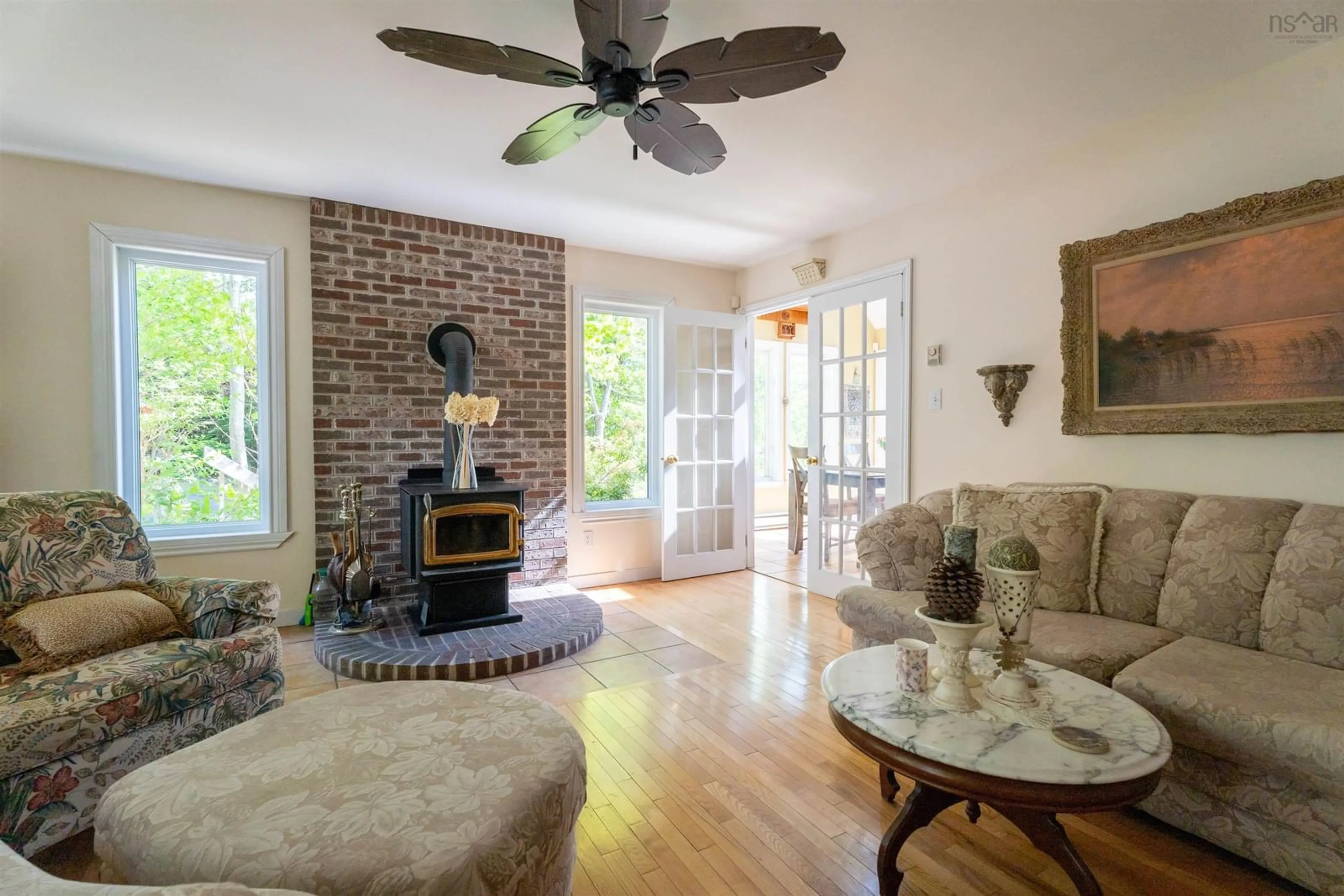 Living room with furniture, unknown for 10 Riverfront Crt, Mineville Nova Scotia B2Z 1K2
