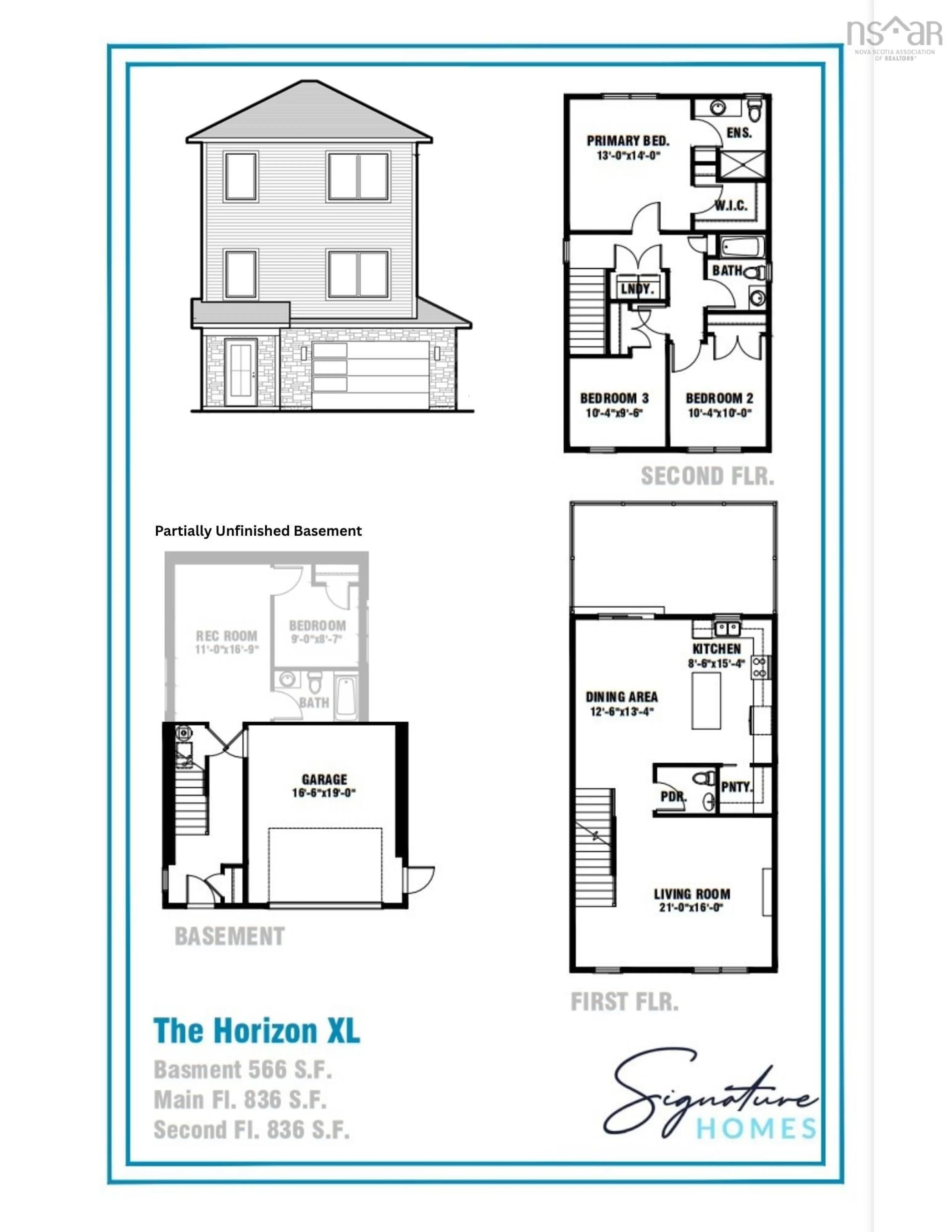 Floor plan for 15 Wanders Way, Timberlea Nova Scotia B3T 0L2