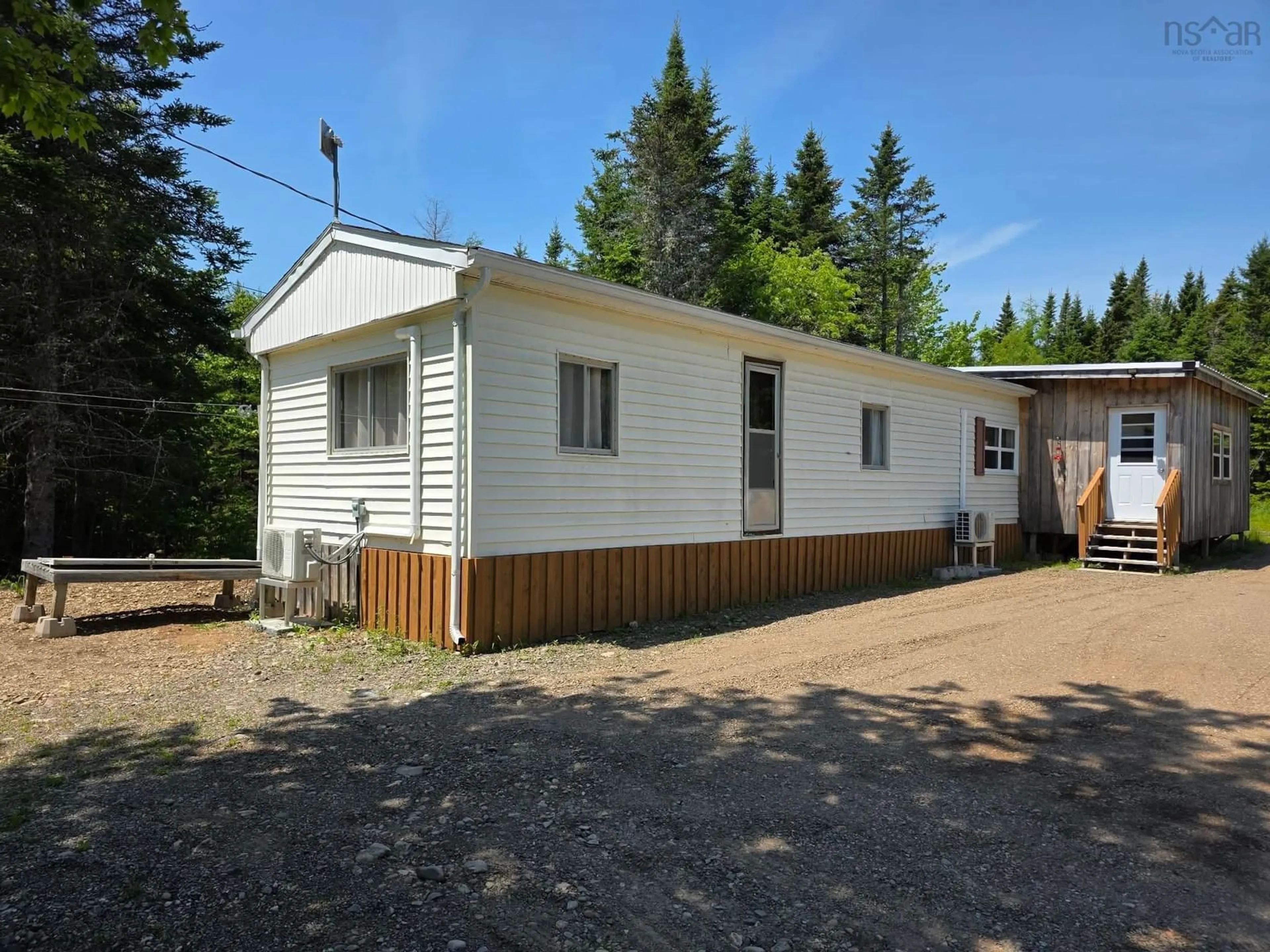 Home with vinyl exterior material, street for 209 Stewart Hill Rd, Upper Stewiacke Nova Scotia B0N 2P0