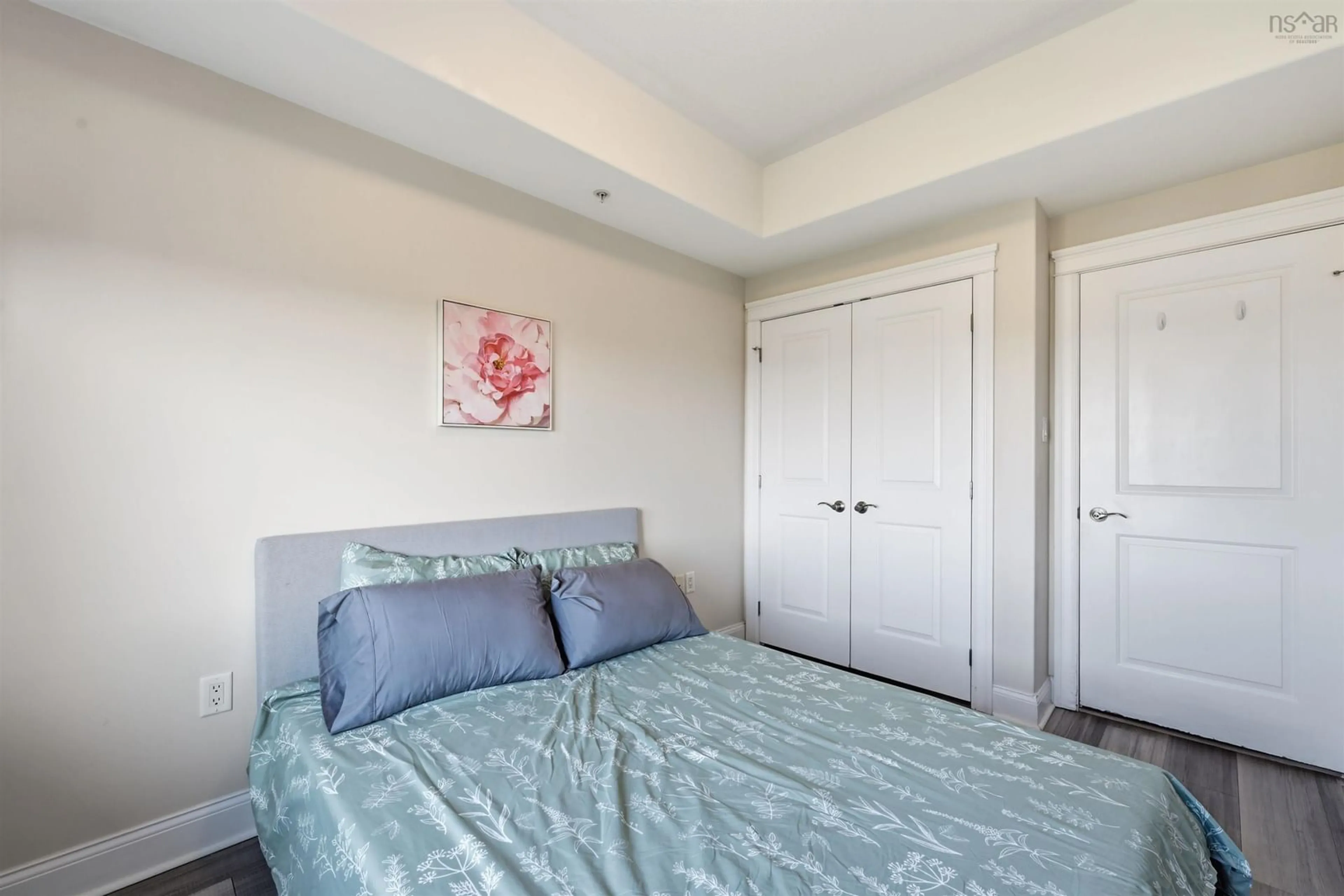 Bedroom with bed, carpet floor for 60 Walter Havill Dr #903, Halifax Nova Scotia B3N 0A9